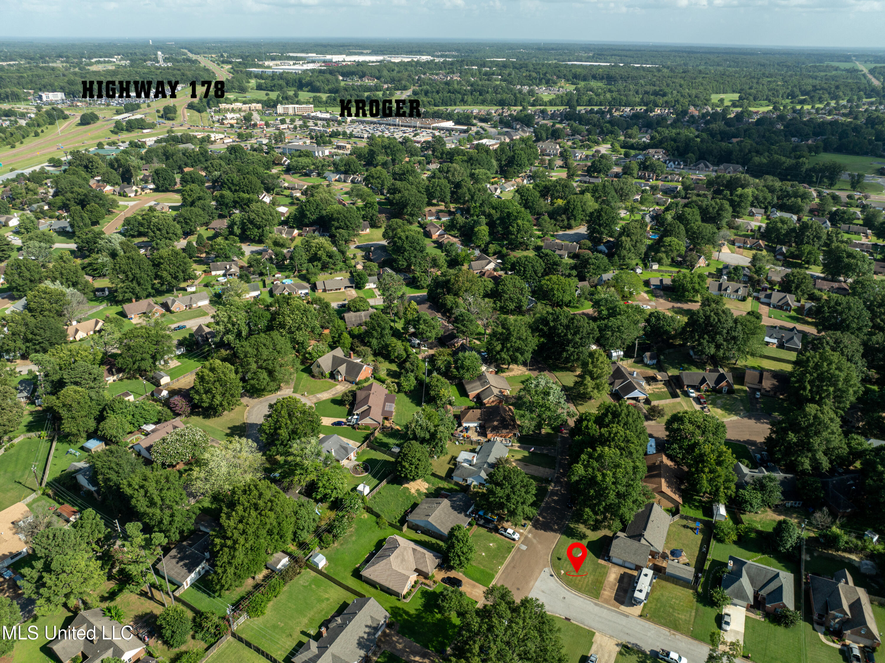 7341 Kingcrest Road Olive Branch, MS 38654 - Photo 5 of 25 Aerial Neighborhood