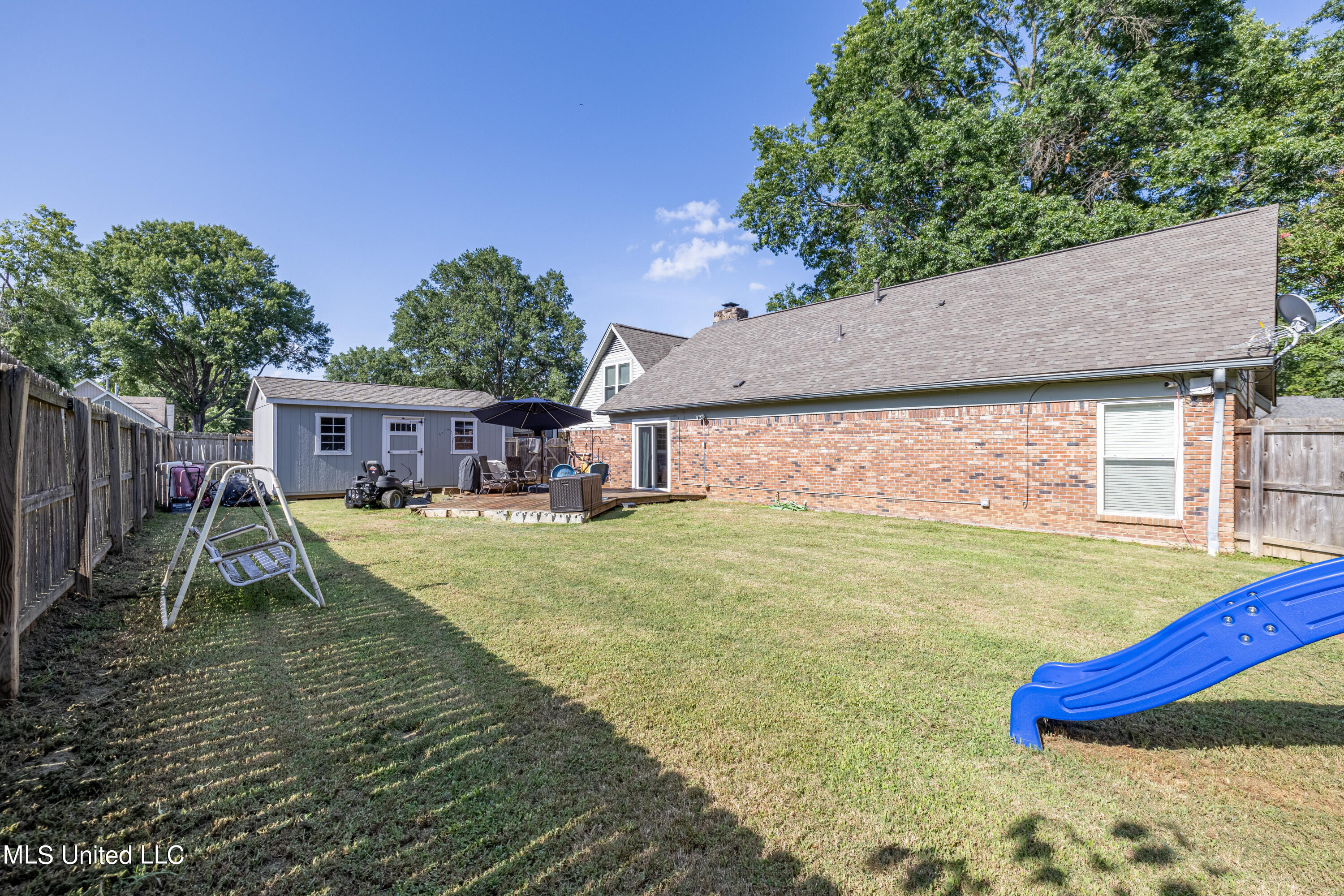 7341 Kingcrest Road Olive Branch, MS 38654 - Photo 7 of 25 Backyard veiw