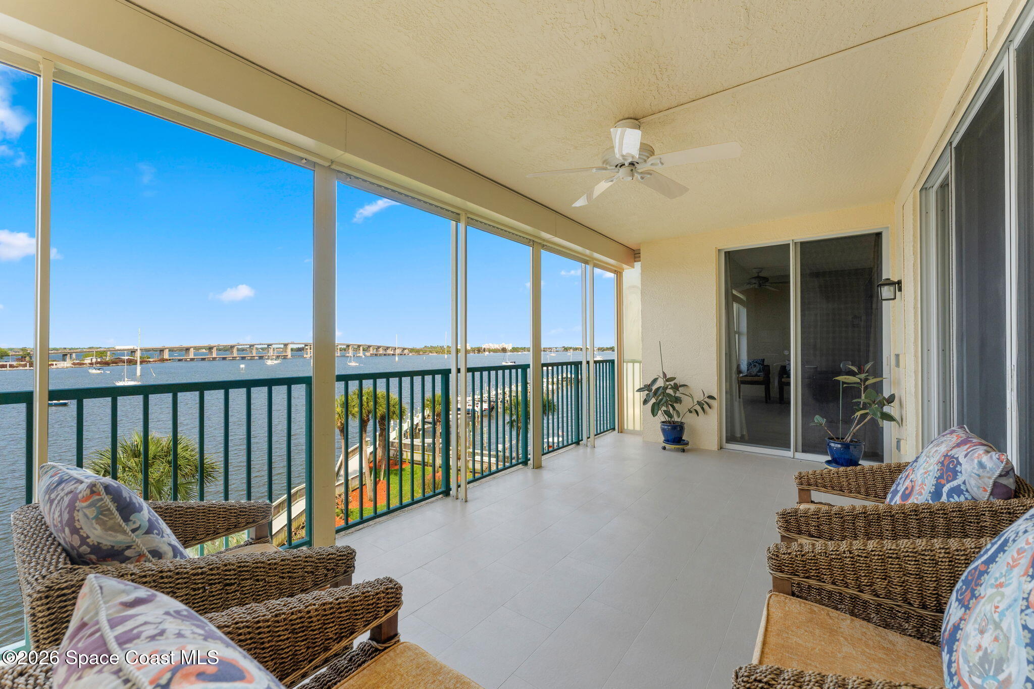 100 Riverside Drive, Unit 405 Cocoa, FL 32922 - Photo 31 of 38 Balcony