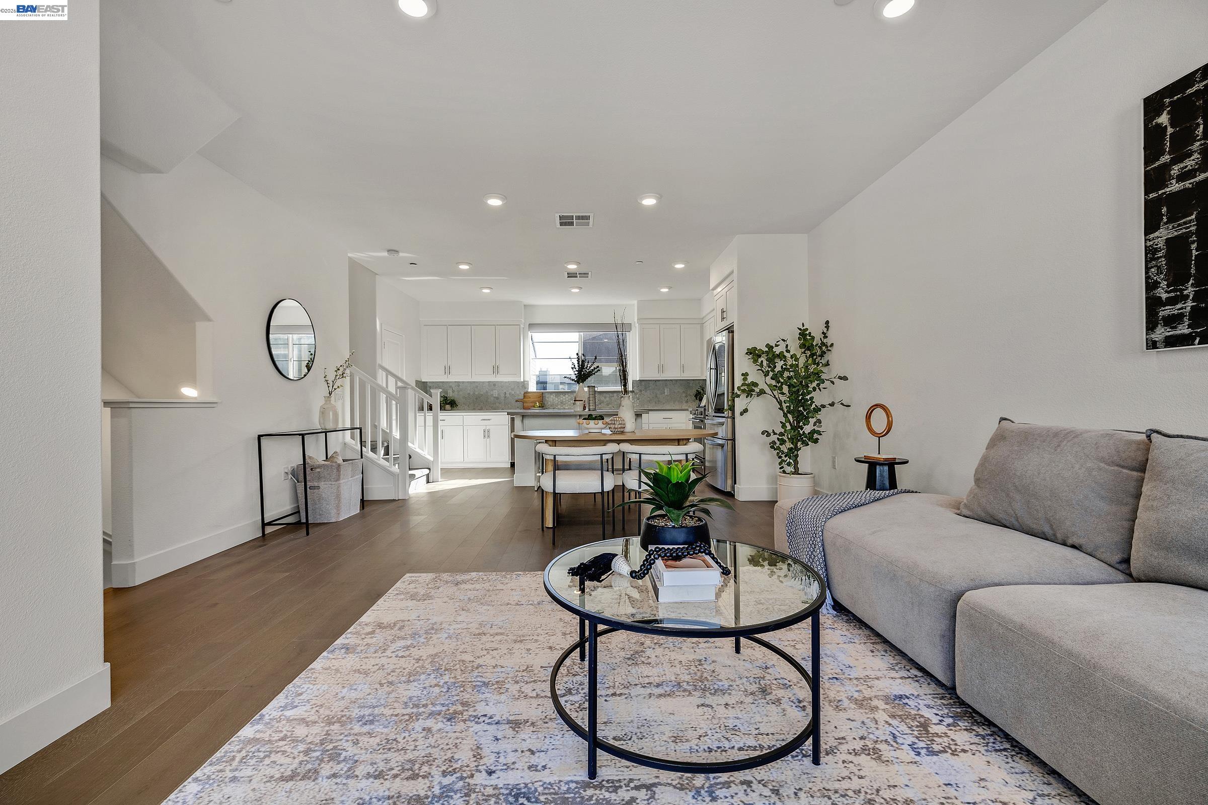 29259 Hub Court Hayward, CA 94544 - Photo 5 of 34 a living room with furniture and kitchen view
