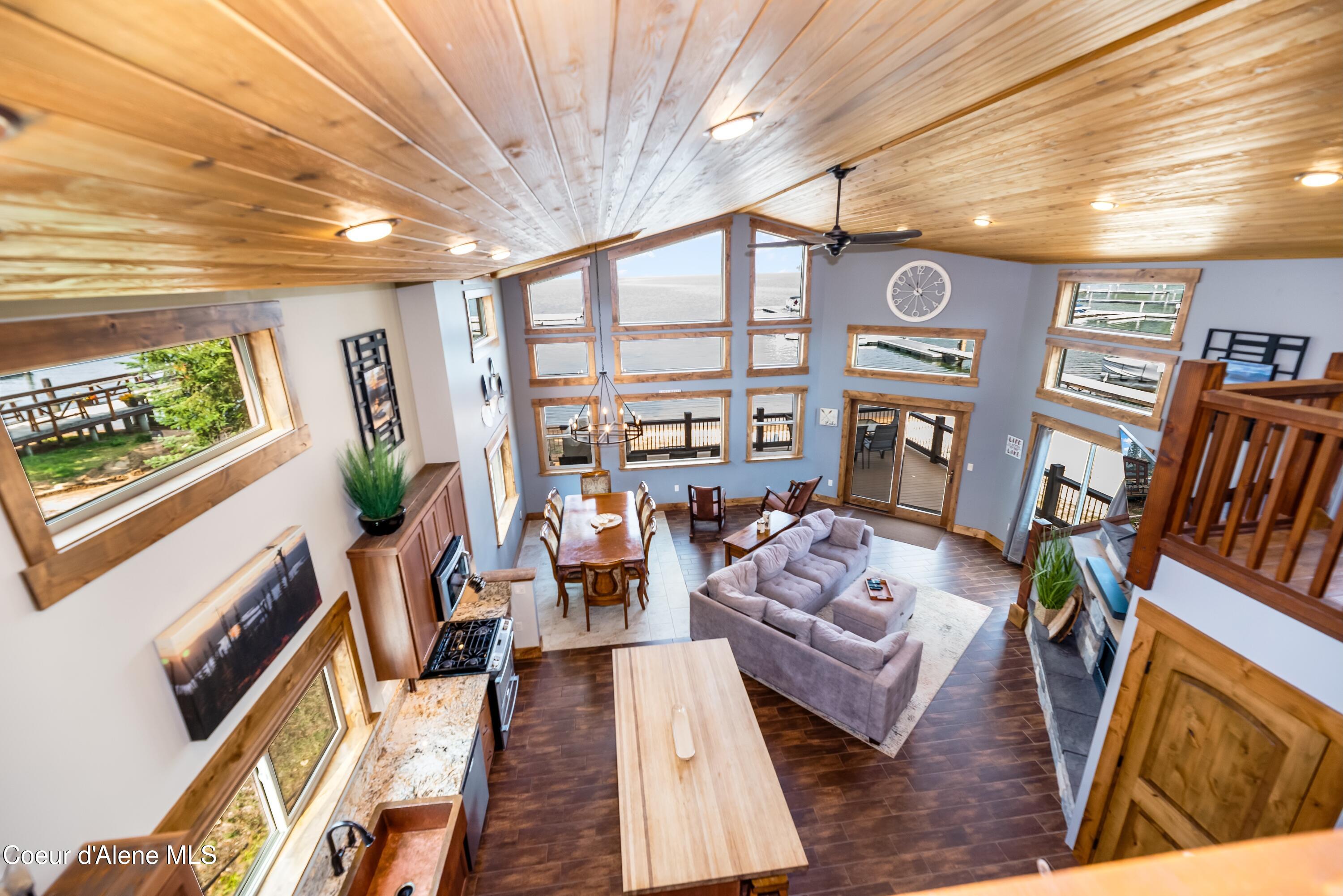 37 Vacation Court Coolin, ID 83821 - Photo 14 of 37 Overview from Loft