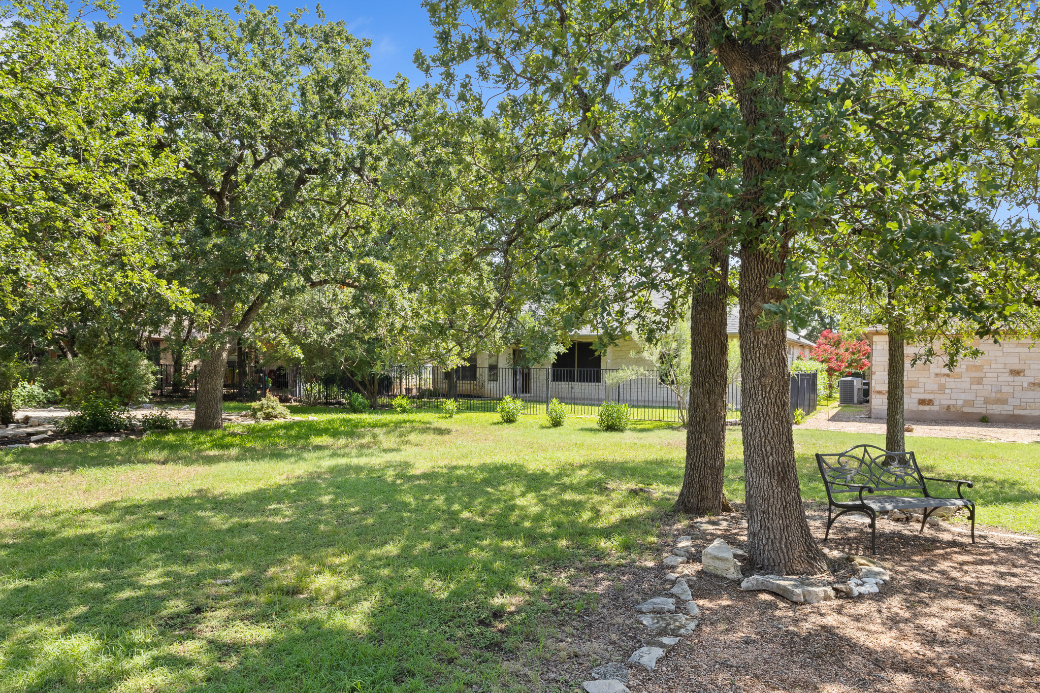 1005 Fort Davis Street Georgetown, TX 78633 - Photo 23 of 38 Back yard as seen from the greenspace.
