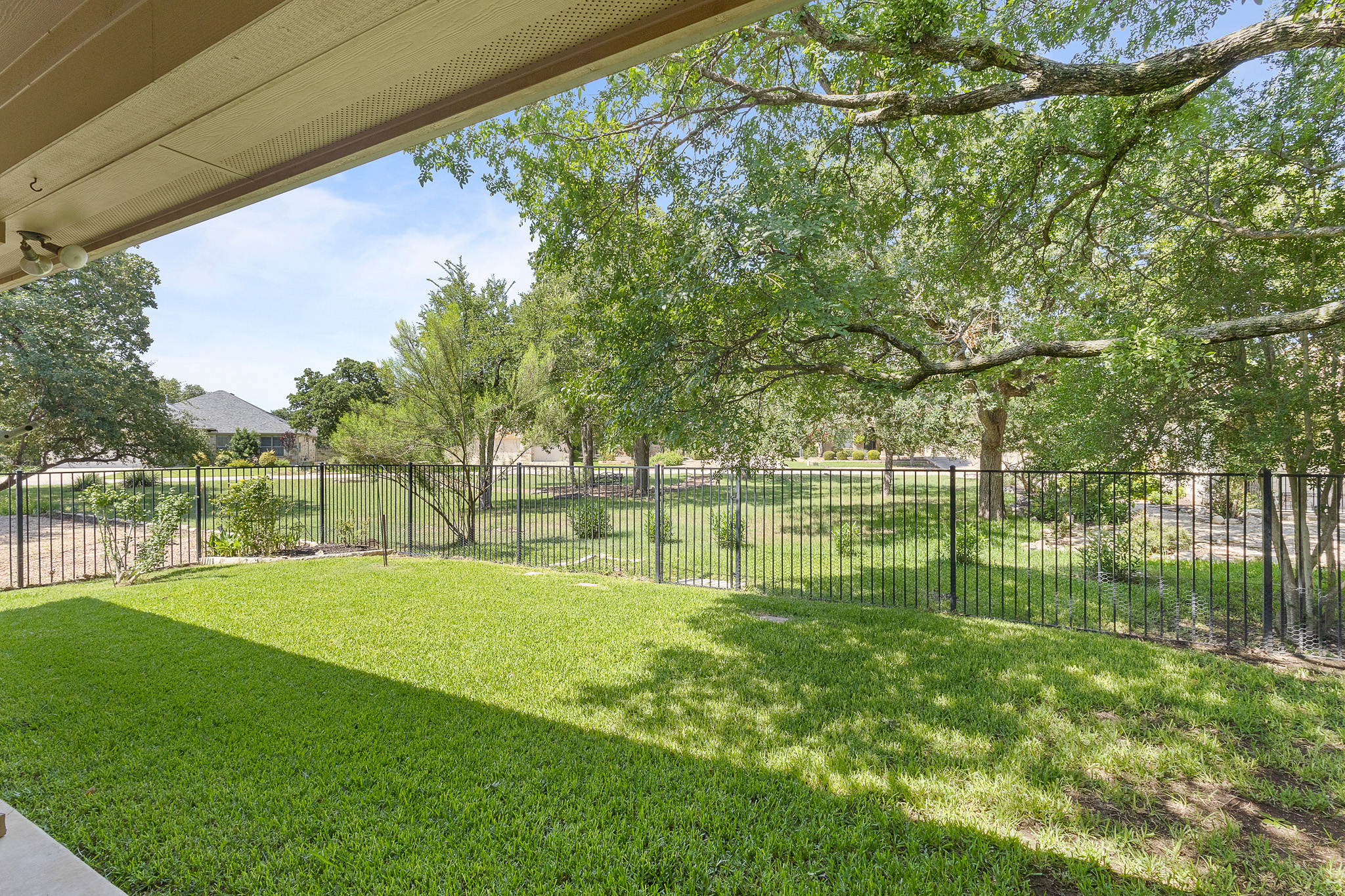 1005 Fort Davis Street Georgetown, TX 78633 - Photo 3 of 38 No homes behind - This is your view from the back patio!
