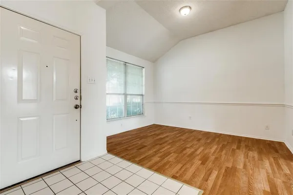 a view of empty room