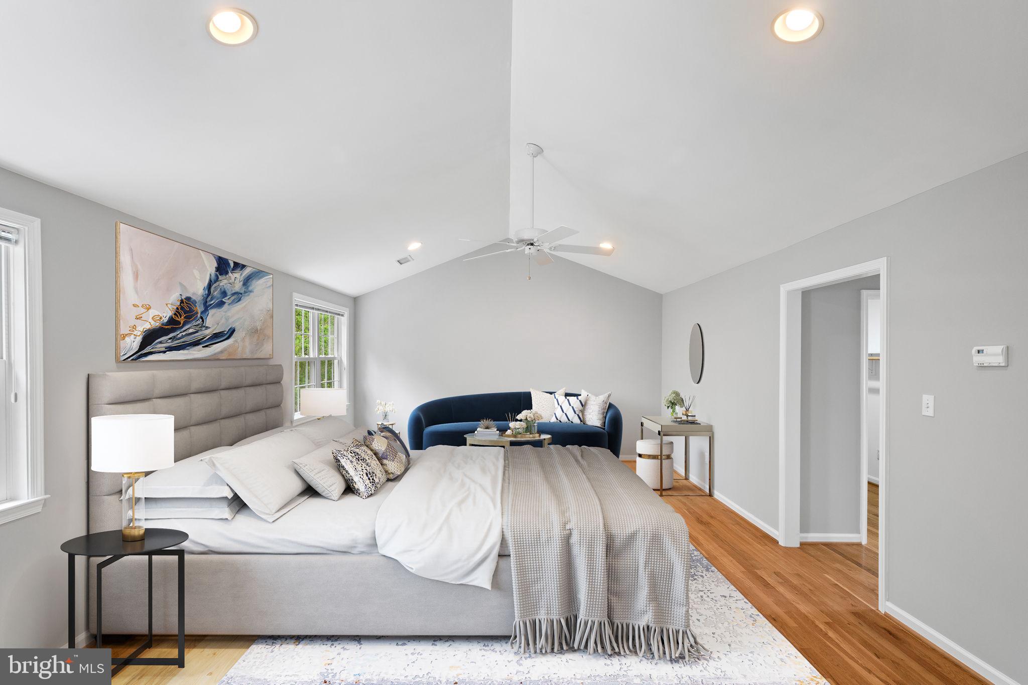 8005 Langbrook Road Springfield, VA 22152 - Photo 24 of 57 Primary bedroom virtually staged