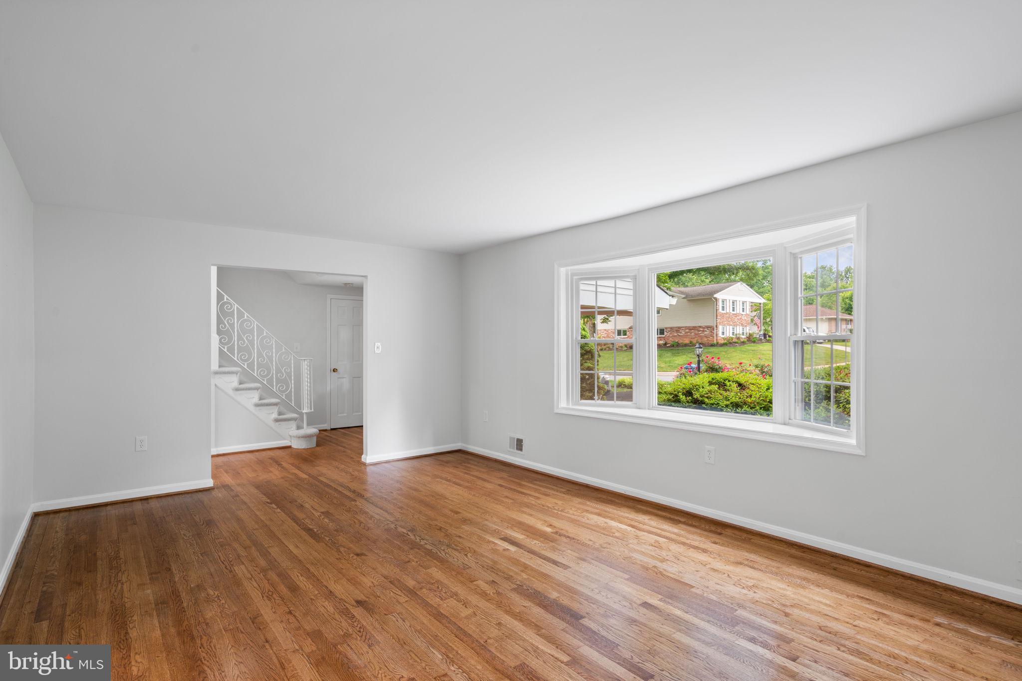 8005 Langbrook Road Springfield, VA 22152 - Photo 8 of 57 Bay window in living room.