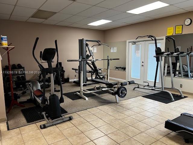 4751 Northwest 21st Street, Unit 605 Lauderhill, FL 33313 - Photo 10 of 12 a view of a room with gym equipment