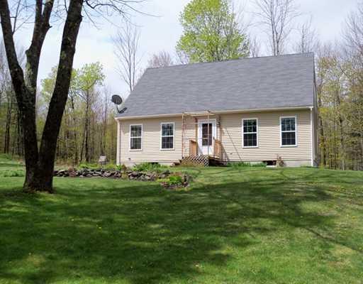 766 Post Road Bowdoinham, ME 04008 - Photo 24 of 25 Exterior Front. and front yard