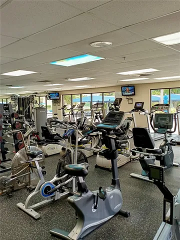 a living room with a table