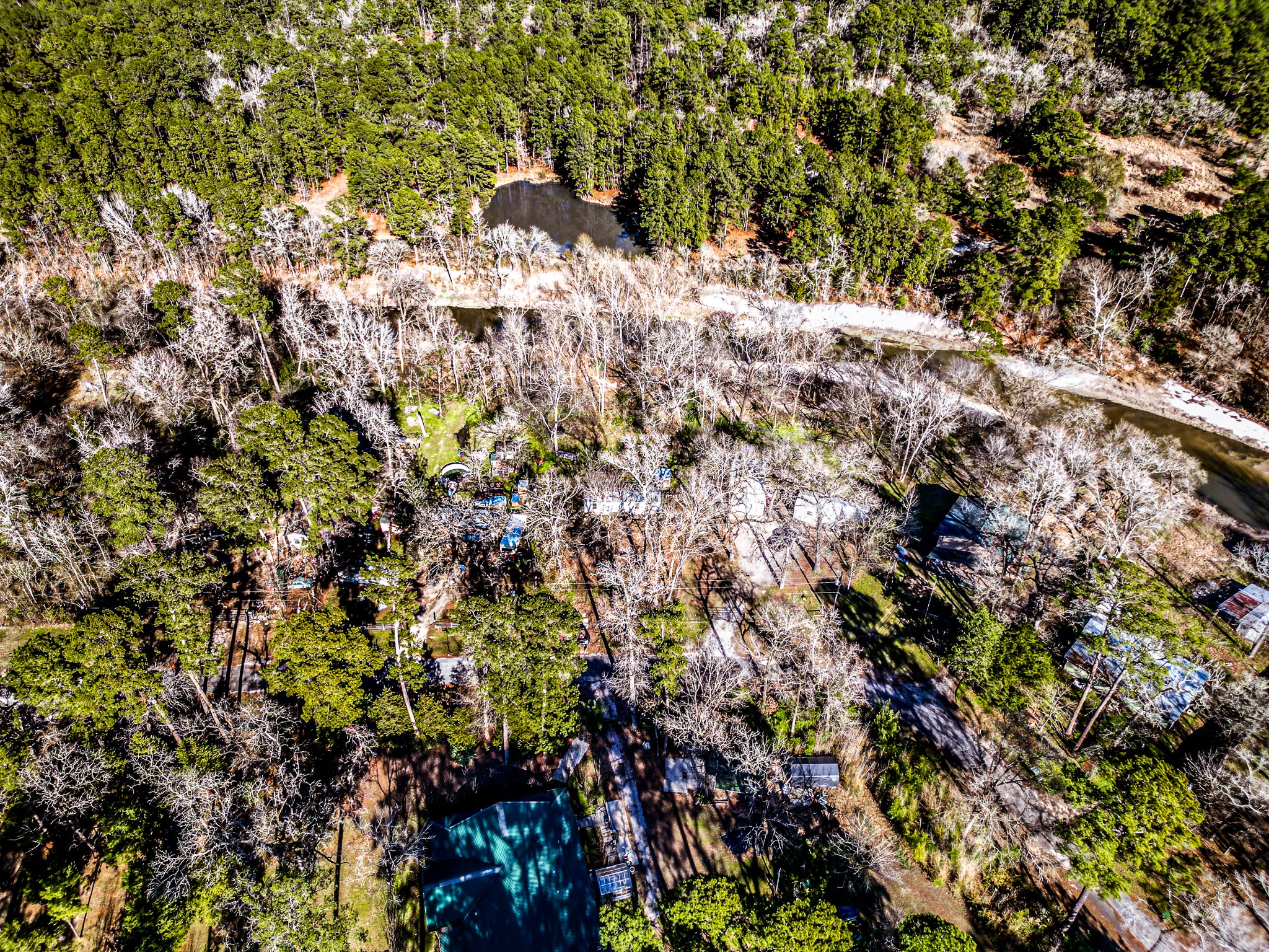 14 Creek Road Huntsville, TX 77320 - Photo 4 of 8 a view of a tree