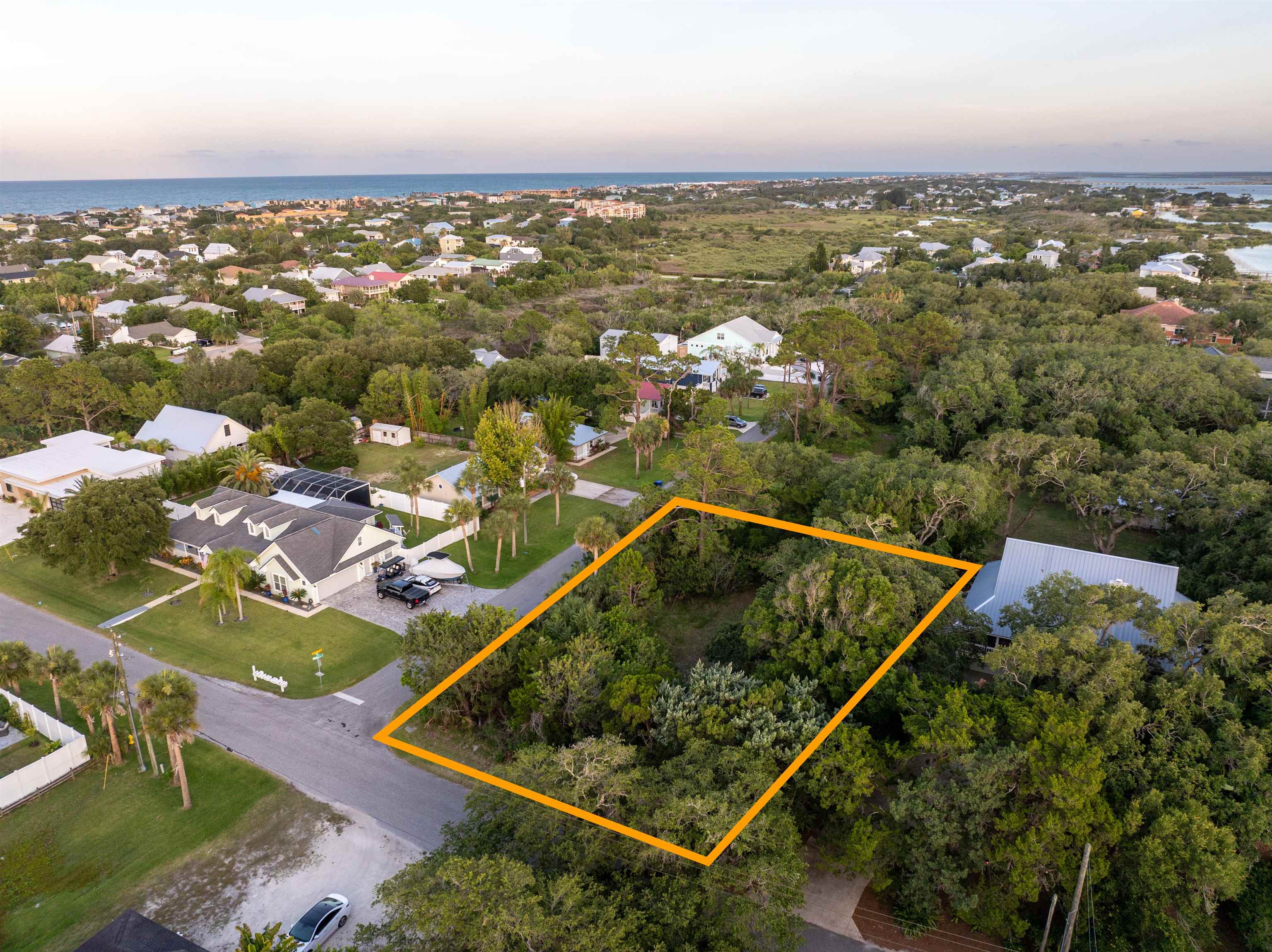 327 Micklers Road St. Augustine, FL 32080 - Photo 6 of 11 an aerial view of residential houses with outdoor space