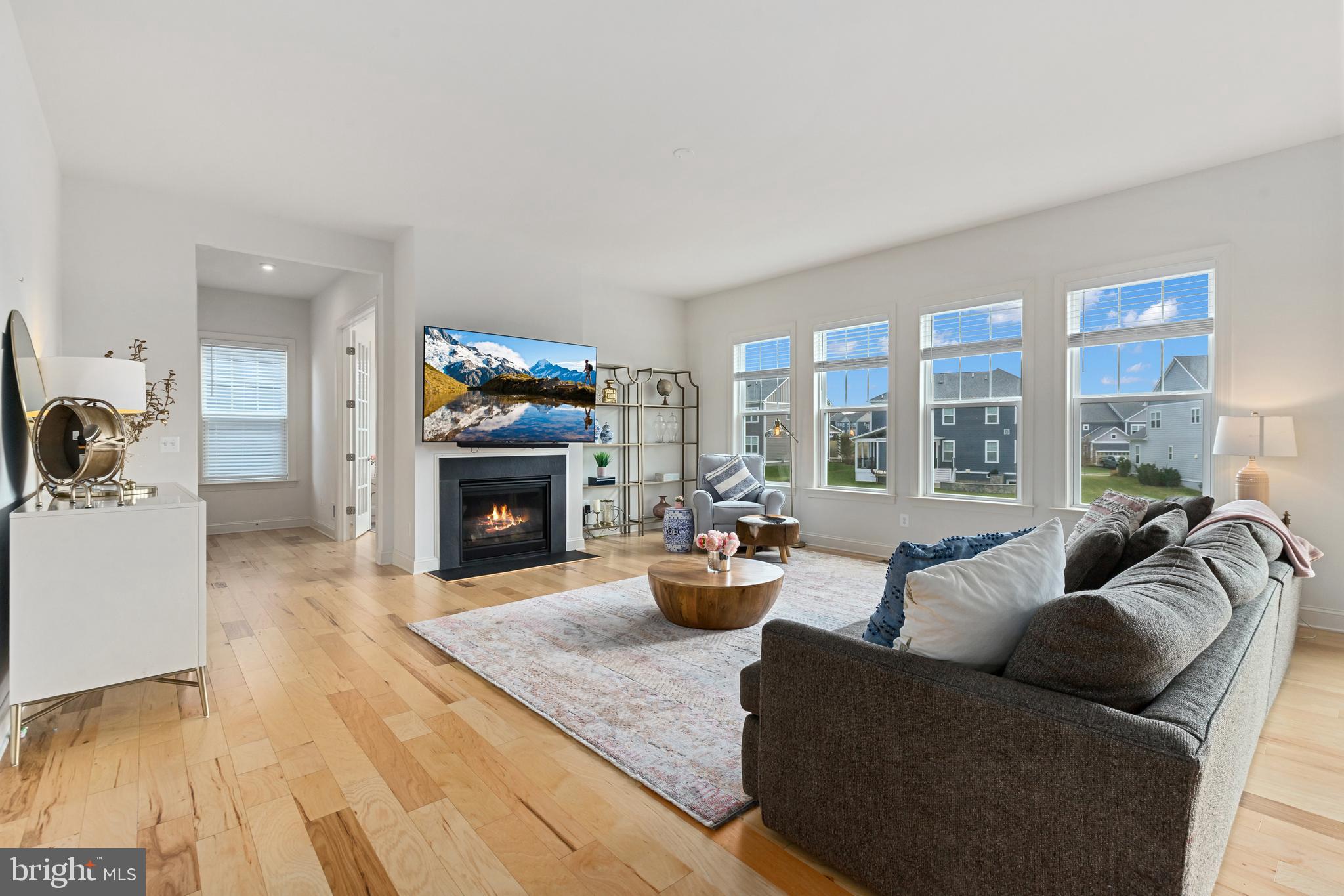 40955 Cutleaf Lane Aldie, VA 20105 - Photo 14 of 78 Family Room with Fireplace
