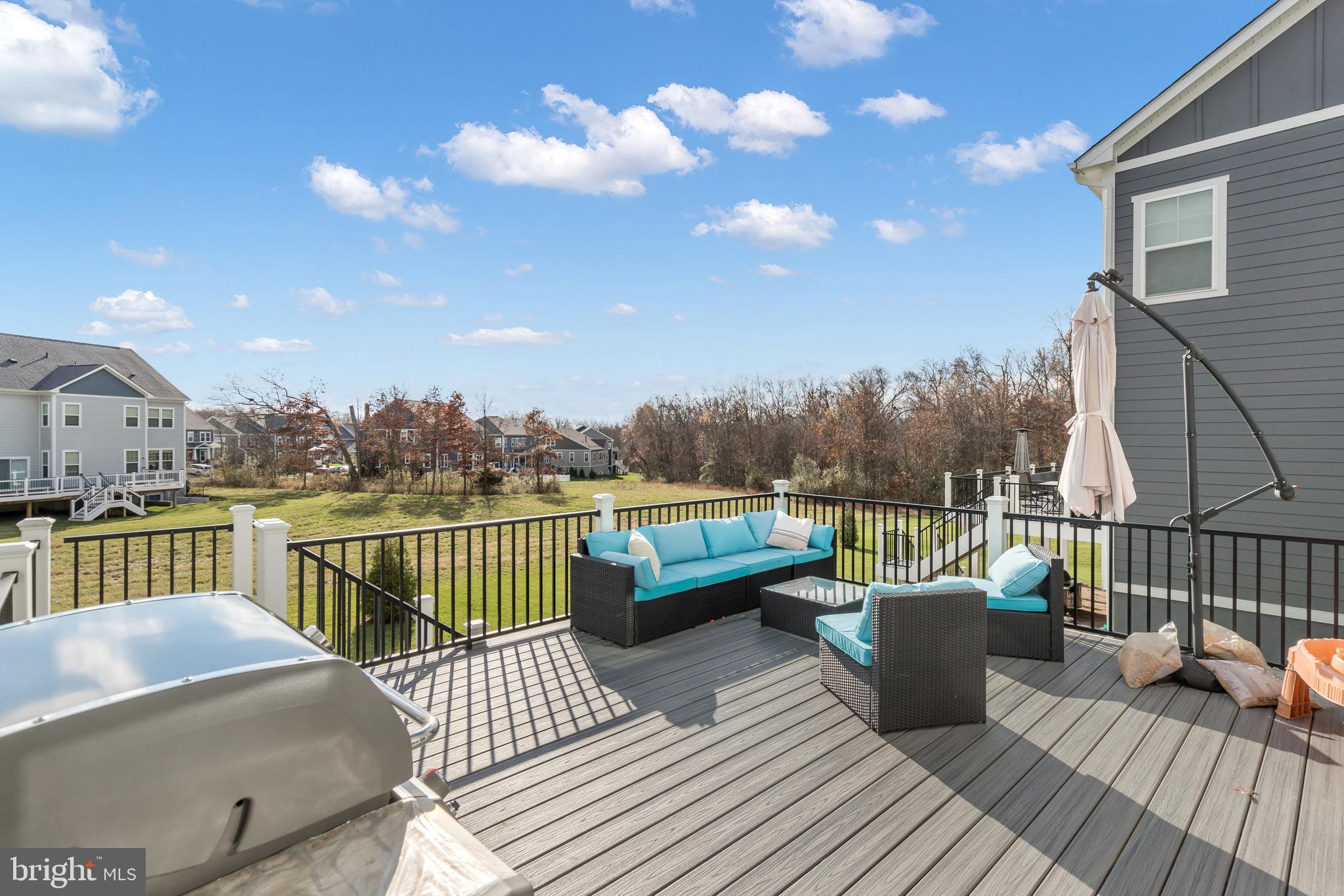 40955 Cutleaf Lane Aldie, VA 20105 - Photo 25 of 78 New Composite Deck off the Kitchen