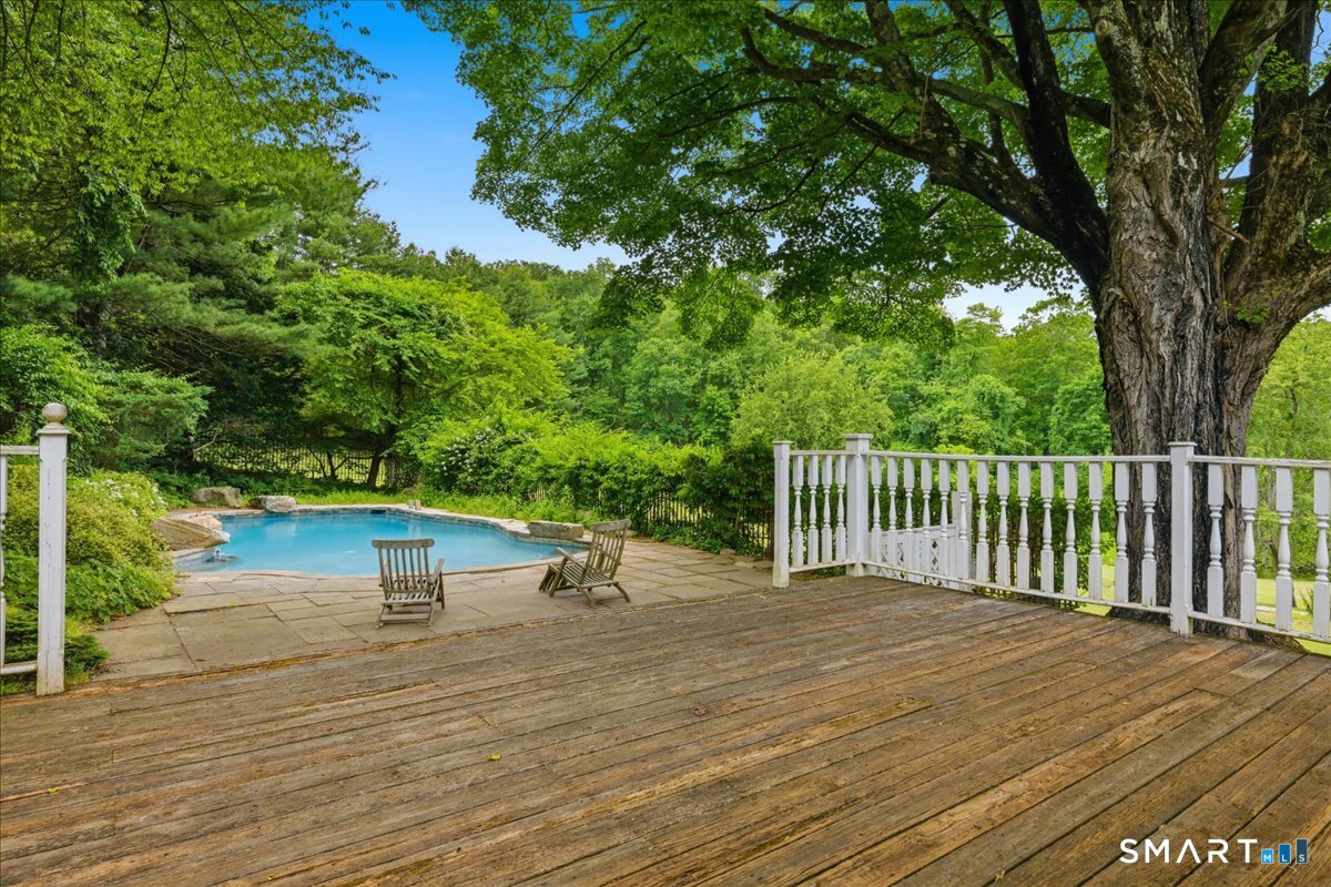 8 Meeting House Road Haddam, CT 06438 - Photo 37 of 40 Natural setting inground pool