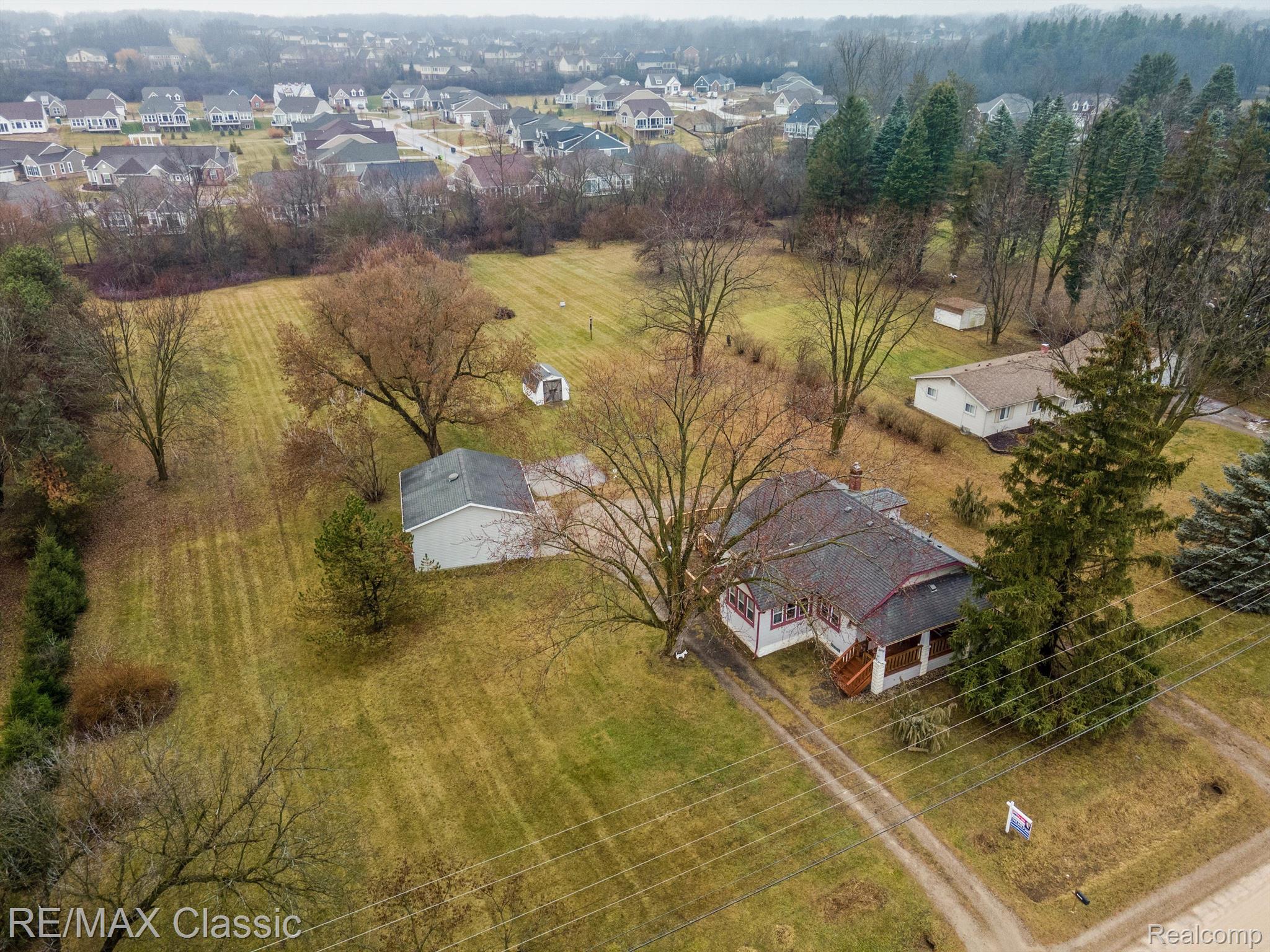 17373 Ridge Road Northville, MI 48168 - Photo 27 of 31 Aerial View of Property