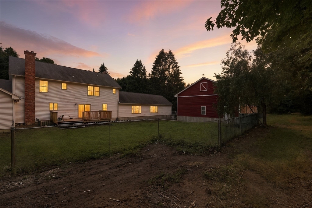 285 Lower Hampden Road Monson, MA 01057 - Photo 36 of 40 a view of house with outdoor space and garden