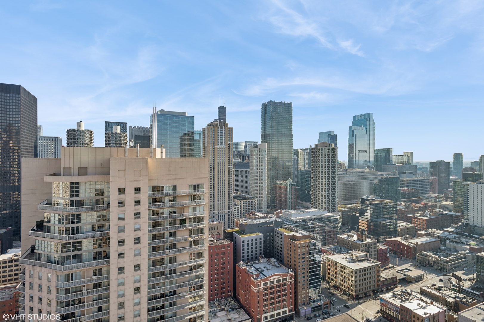 33 West Ontario Street, Unit 40D Chicago, IL 60654 - Photo 9 of 40 a view of a city with tall buildings