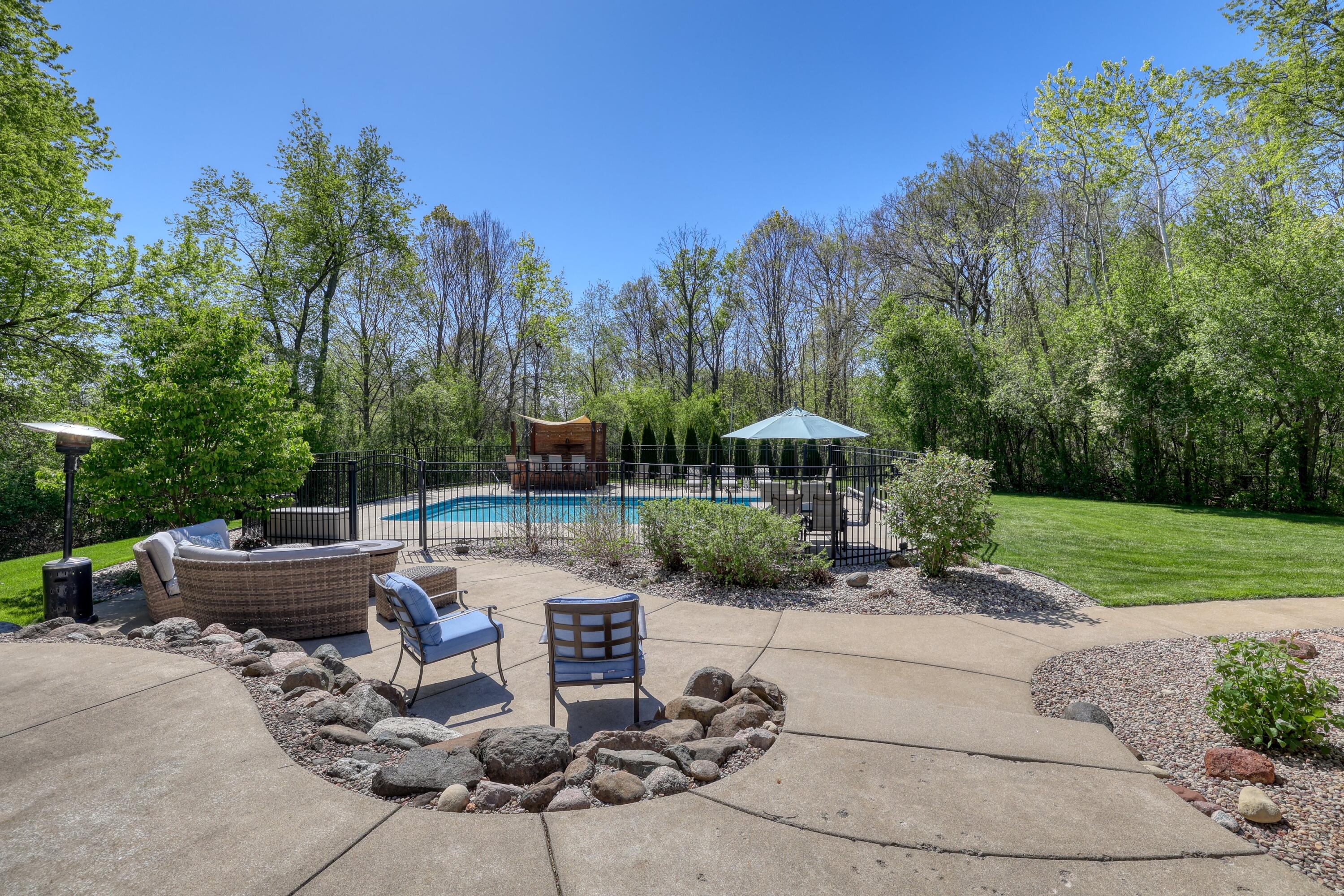 1135 South Ridgeway Road Brookfield, WI 53045 - Photo 10 of 63 Backyard Oasis