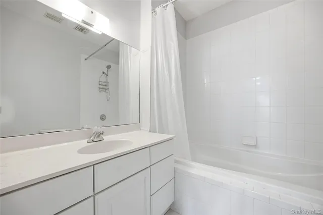 a bathroom with a sink and a bathtub