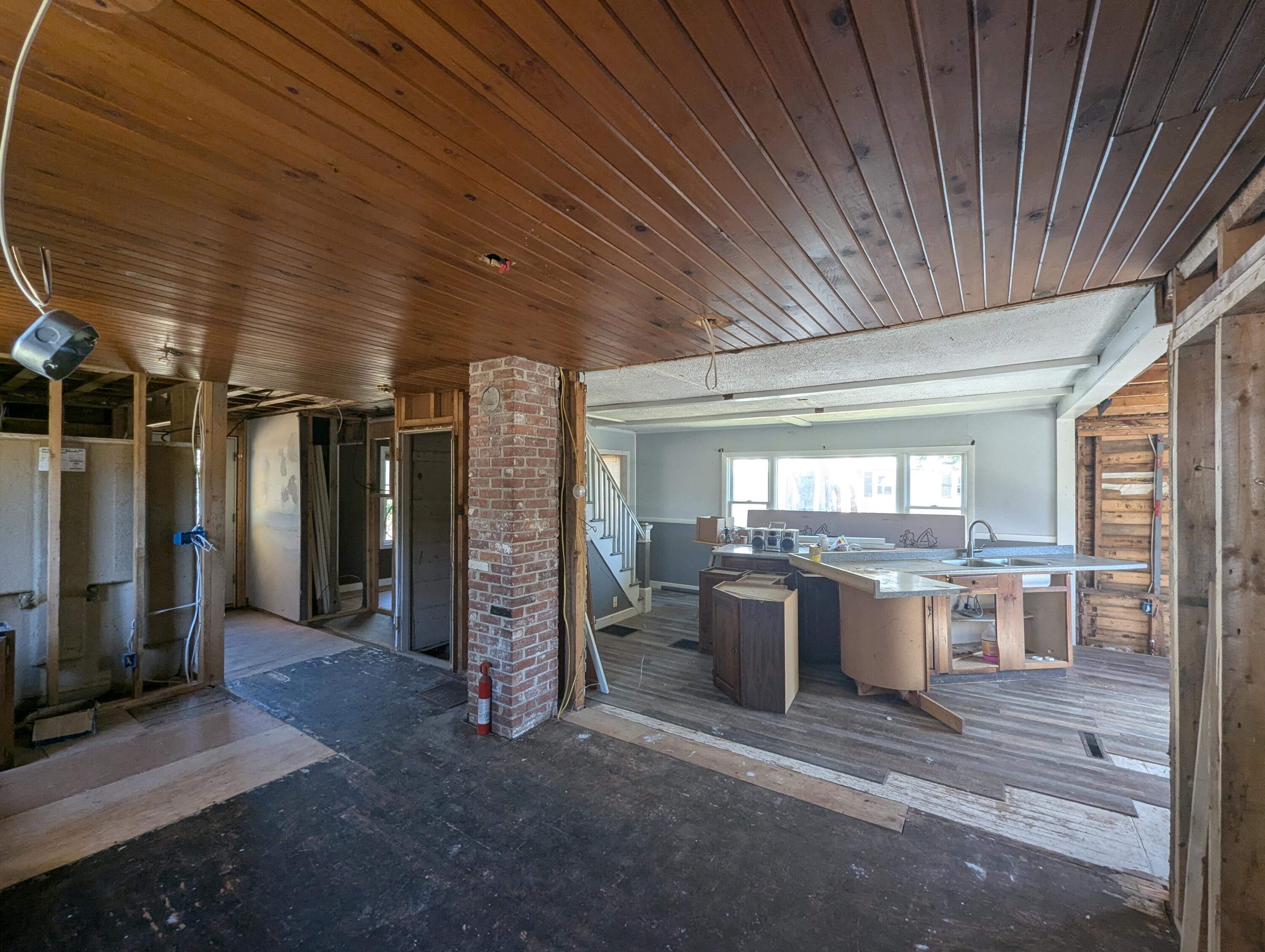 13 Dix Avenue Dixfield, ME 04224 - Photo 9 of 12 Open Concept Kitchen/Living Area