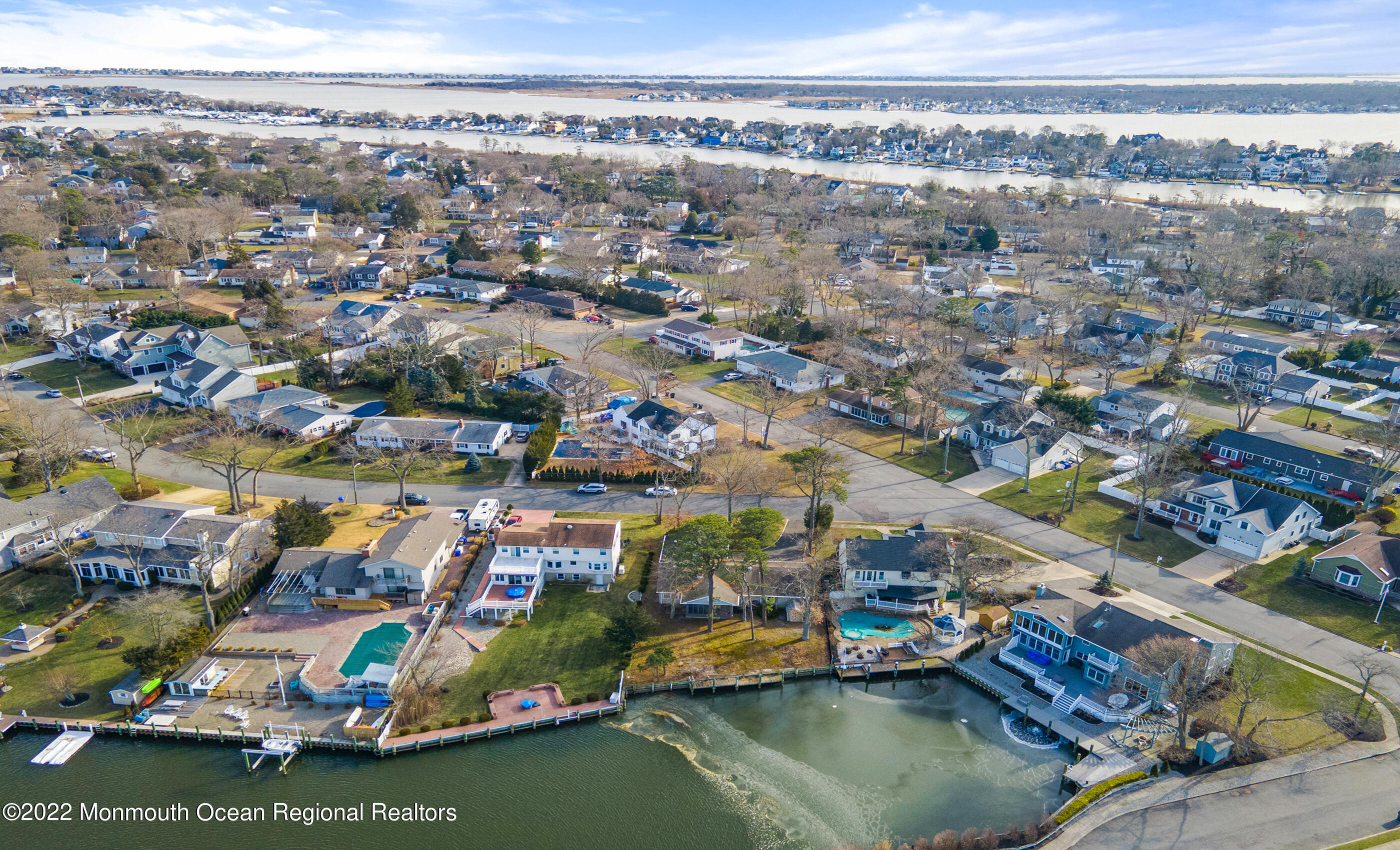 538 Harbor Road Brick, NJ 08724 - Photo 36 of 39 RearAerial1