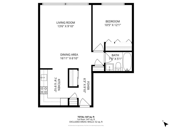 $210,000 | 2619 West Agatite Avenue, Unit 2B, Chicago, IL 60625