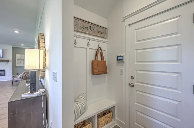 a view of walk in closet