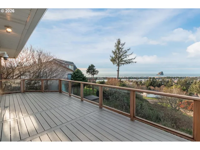 a view of a outdoor space with lake view