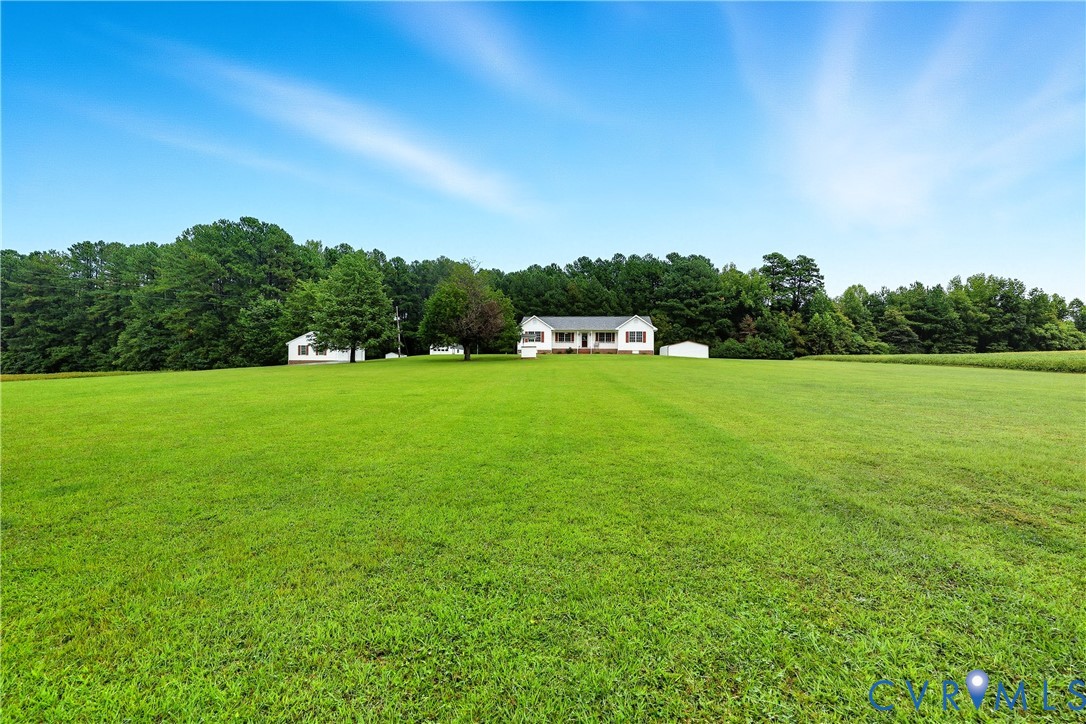 22419 Shippings Road McKenney, VA 23872 - Photo 5 of 35 a view of a grassy field with trees in the background