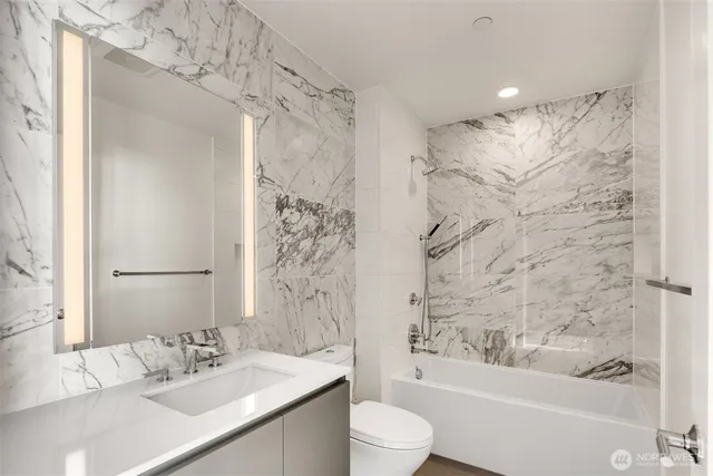 a view of an outdoor space with a floor to ceiling window