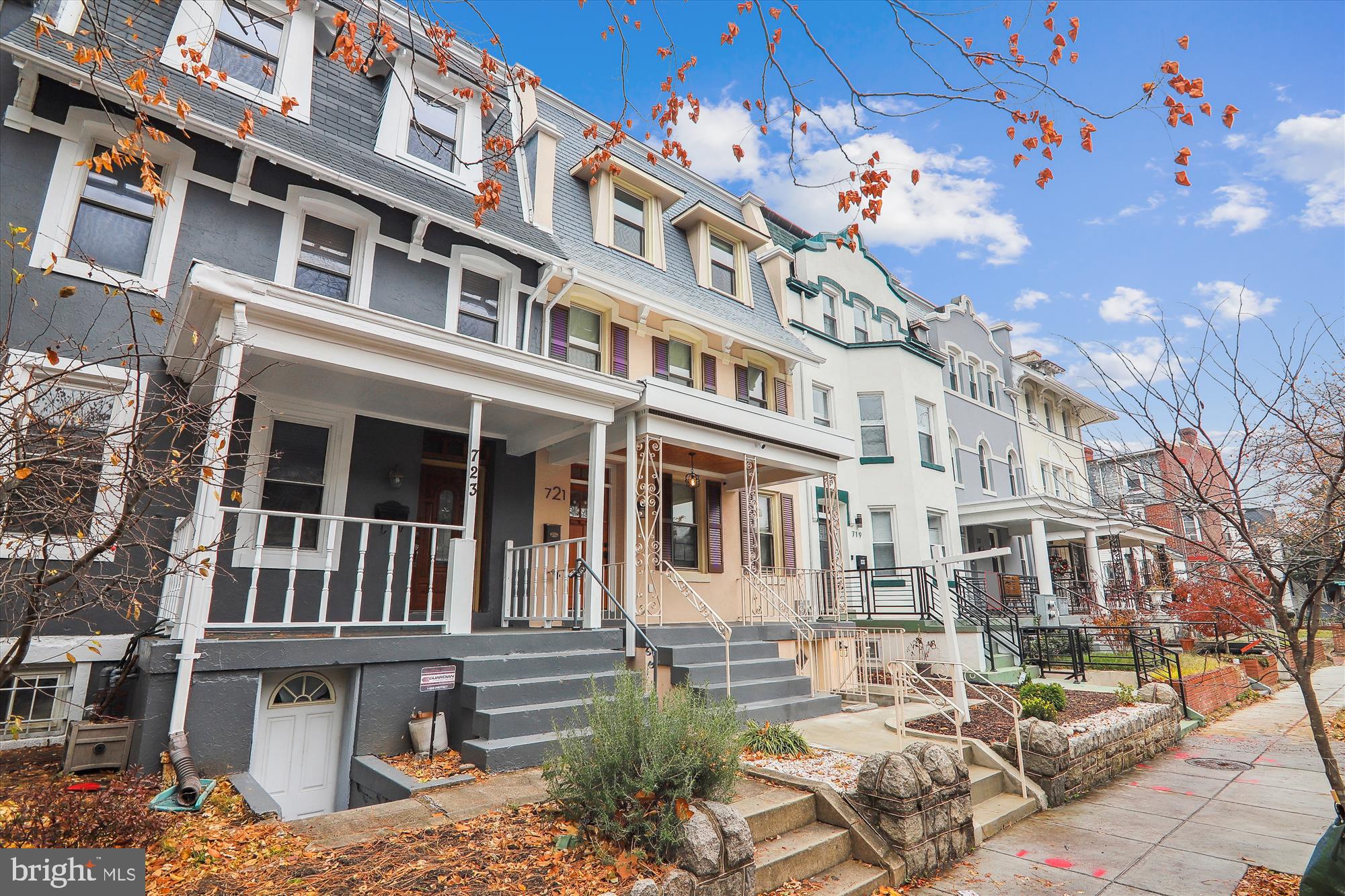 721 Quebec Place Northwest Washington, DC 20010 - Photo 7 of 77 a front view of a multi story residential apartment building