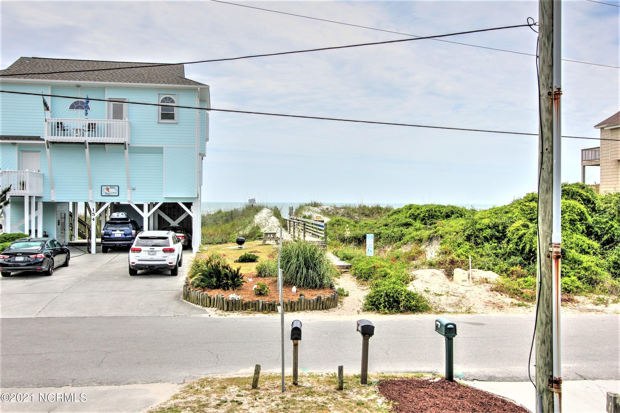 155 Topsail Road North Topsail Beach, NC 28460 - Photo 22 of 22 View of Beach Access and Ocean Views directly across the street
Public