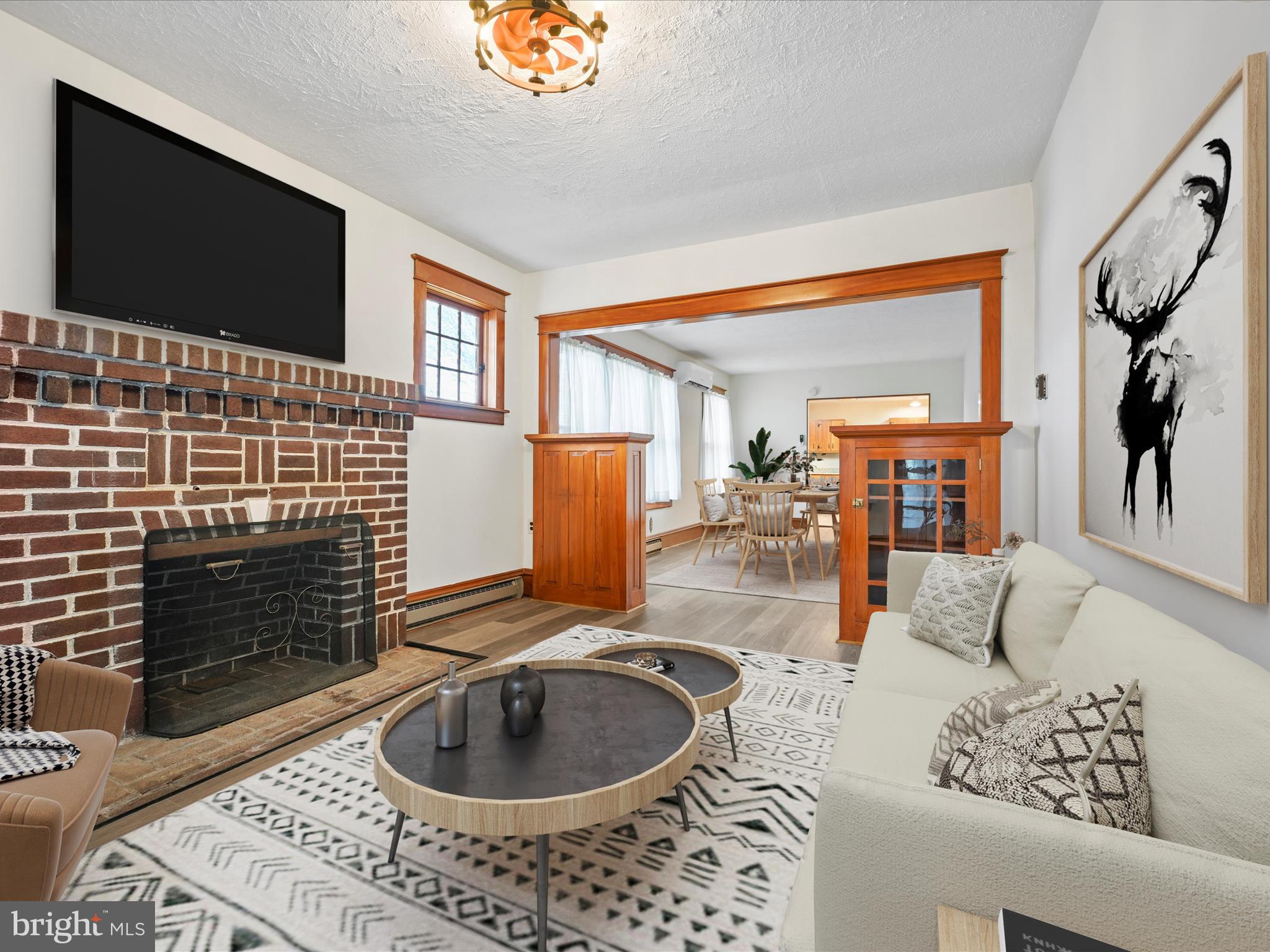 Living Room Virtually Staged
