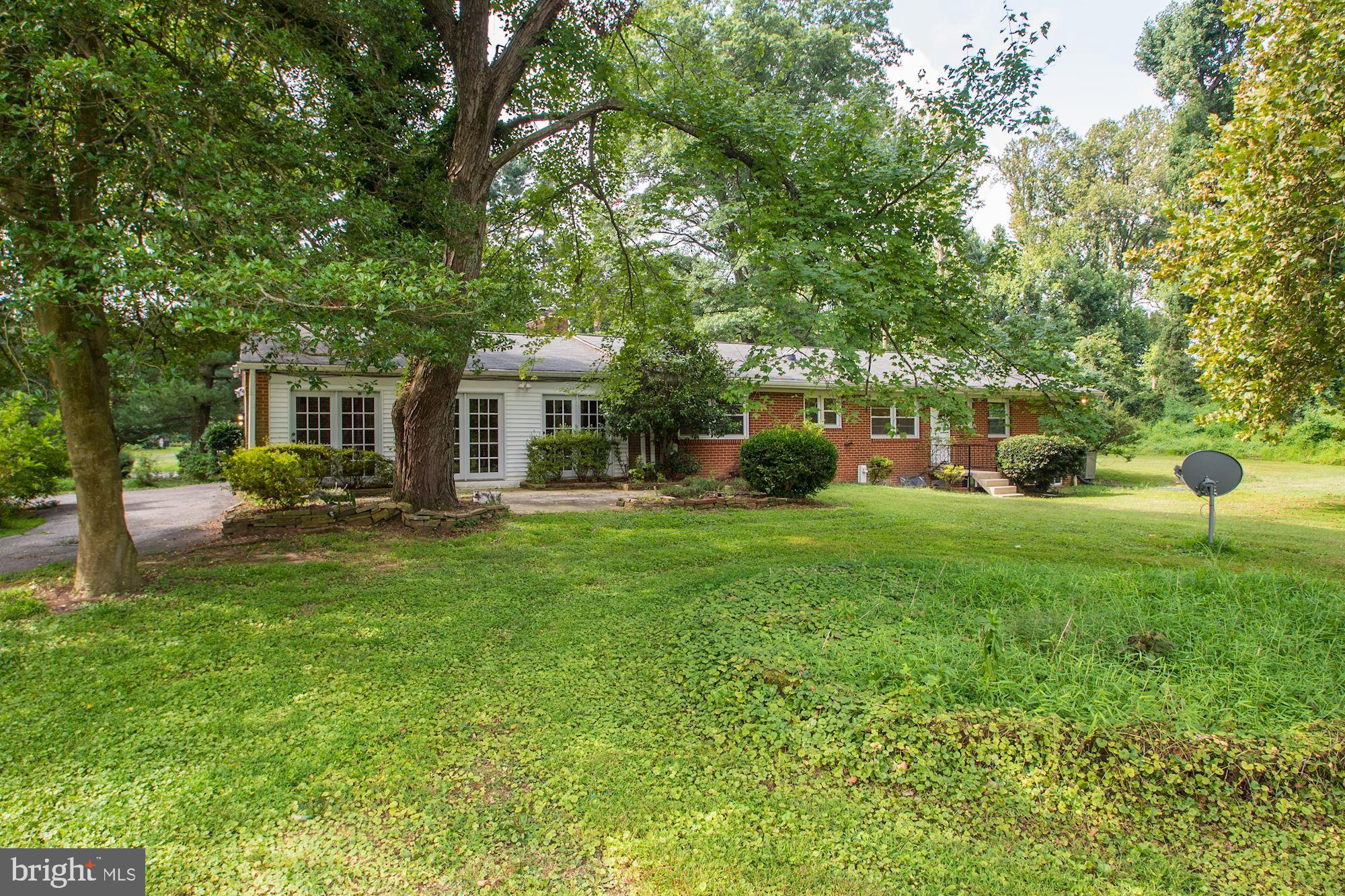 3304 Enterprise Road Bowie, MD 20721 - Photo 28 of 35 Rear of House and Circular Drive Way