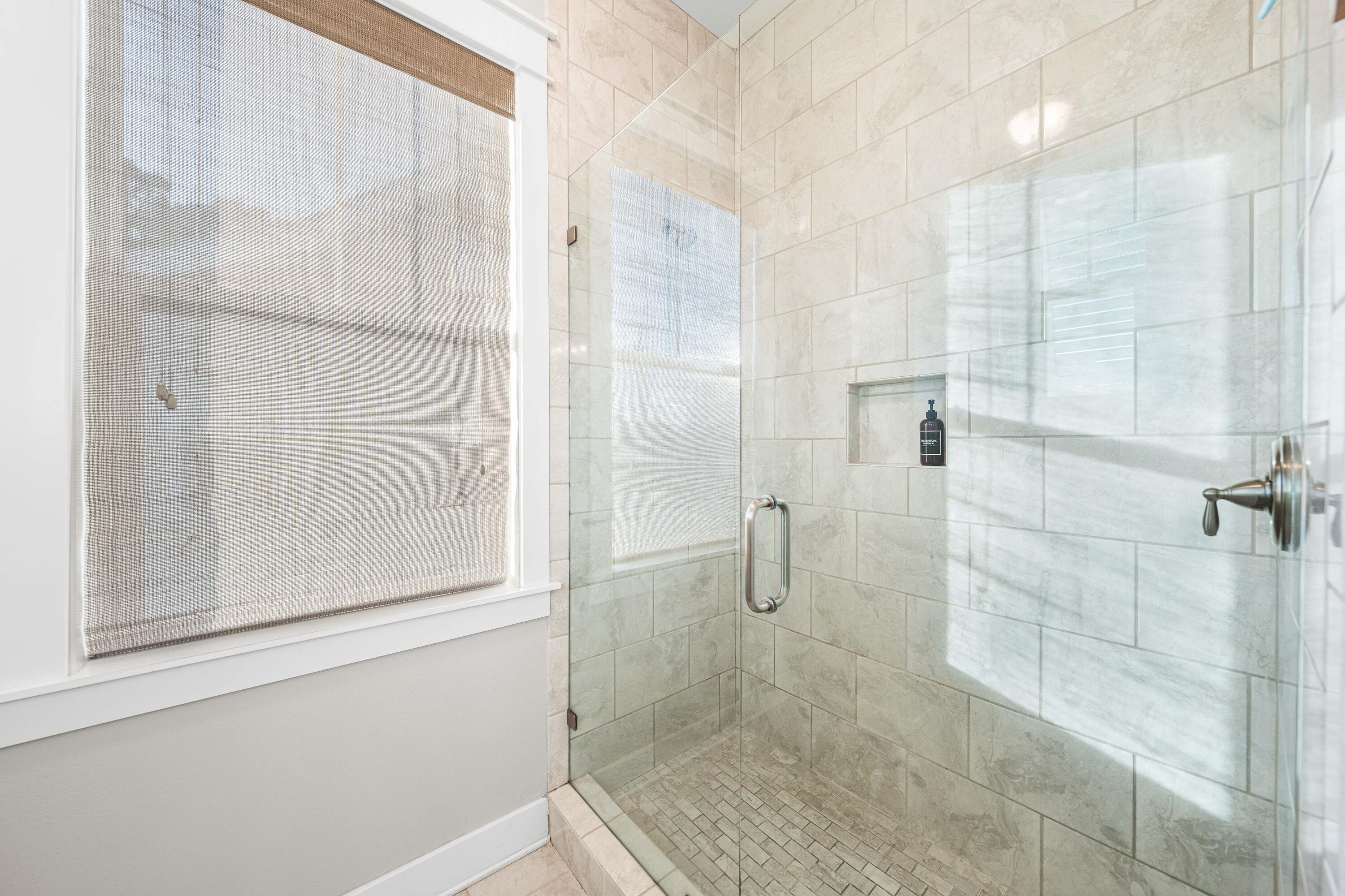 91 Milestone Dr Inlet Beach, Unit B Inlet Beach, FL 32461 - Photo 21 of 51 a bathroom with a shower