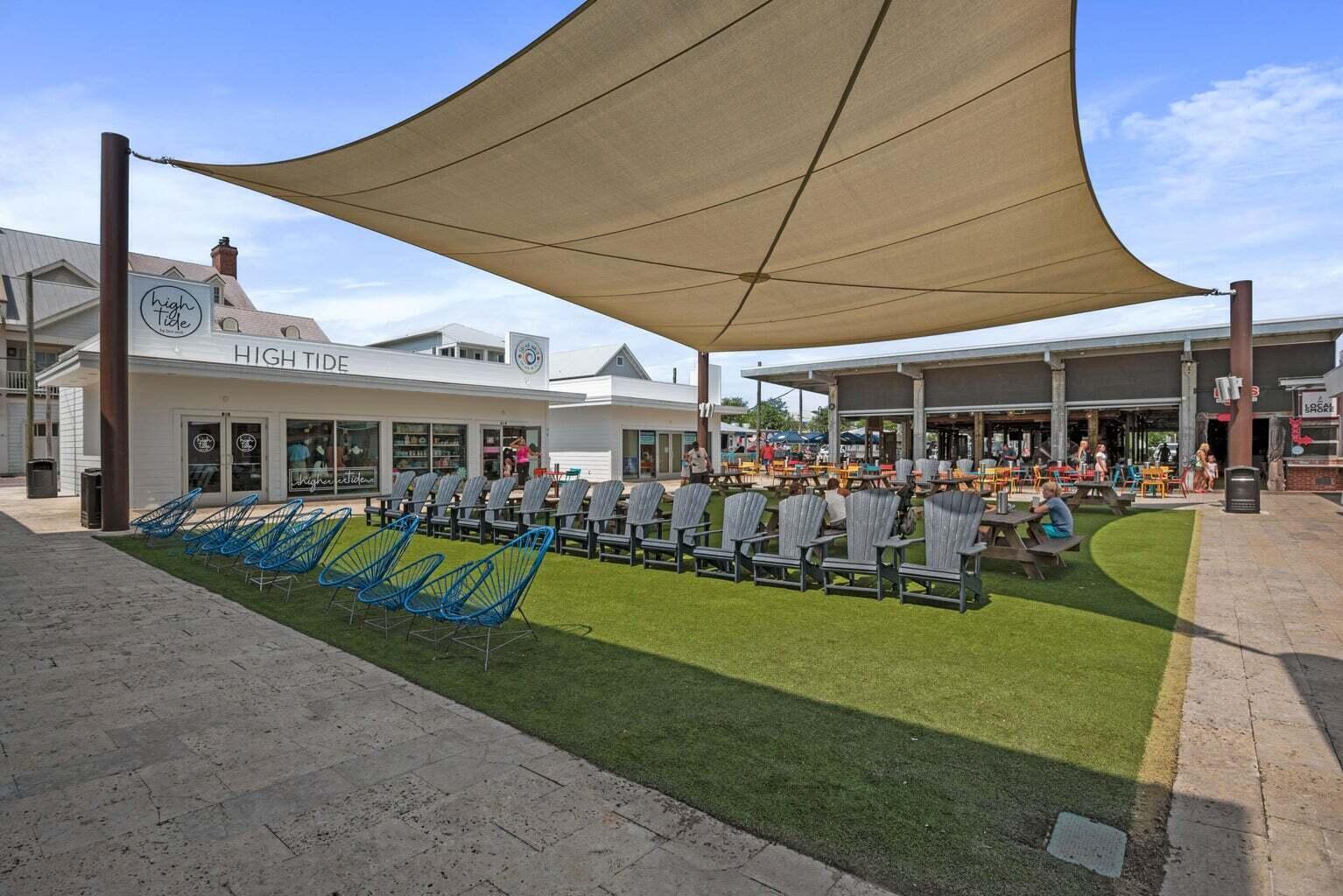 91 Milestone Dr Inlet Beach, Unit B Inlet Beach, FL 32461 - Photo 43 of 51 an outdoor view of a house