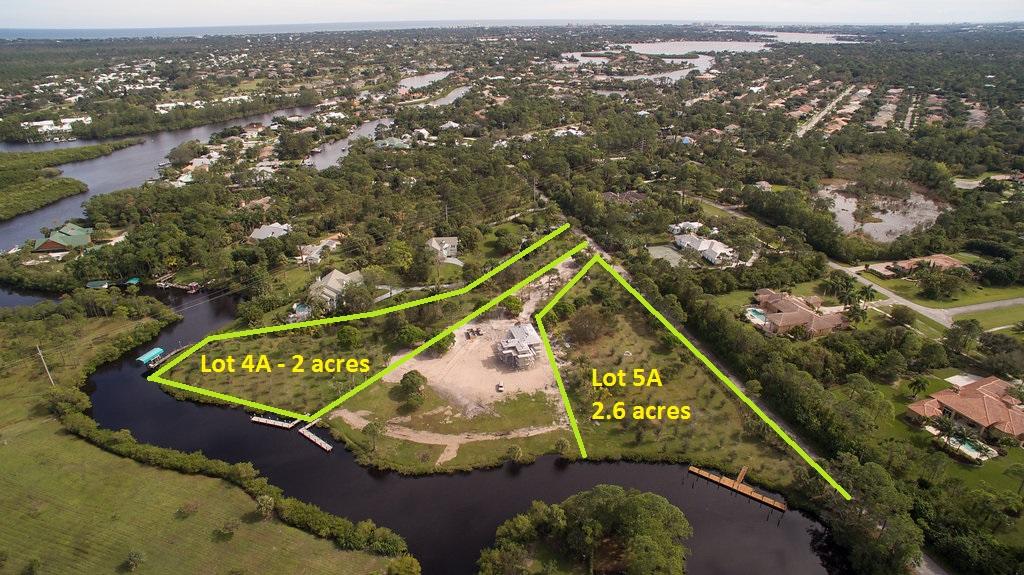 Se Southeast Rivers Edge (lot 5a) Street Jupiter, FL 33458 - Photo 4 of 14 Aerial for Lots 4 and 5