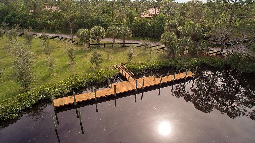 Se Southeast Rivers Edge (lot 5a) Street Jupiter, FL 33458 - Photo 5 of 14 100 foot dock on lot 5A