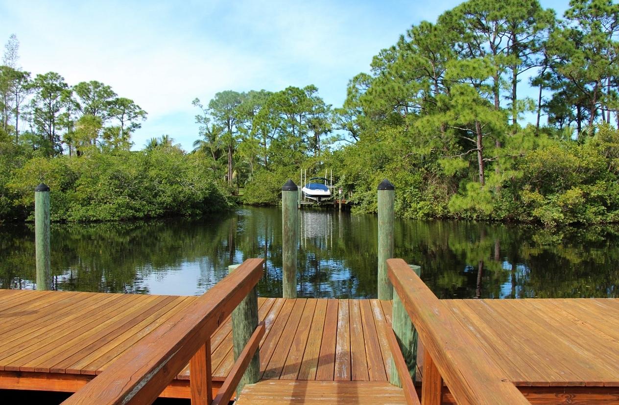 Se Southeast Rivers Edge (lot 5a) Street Jupiter, FL 33458 - Photo 6 of 14 5A Dock looking over to Island