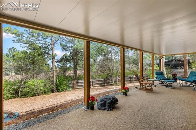 5 Sanford Road Colorado Springs, CO 80906 - Photo 43 of 50 Covered patio the full length of the home!