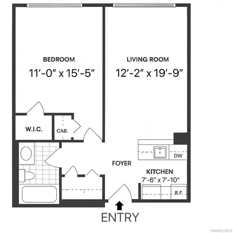 $895,000 | 2373 Broadway, Unit 1128 | Upper West Side