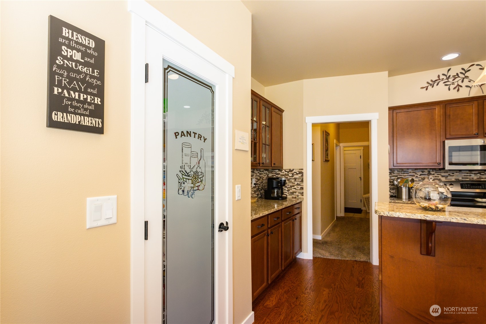 1563 Bryce Park Loop Lynden, WA 98264 - Photo 9 of 32 a view of a kitchen from the hallway