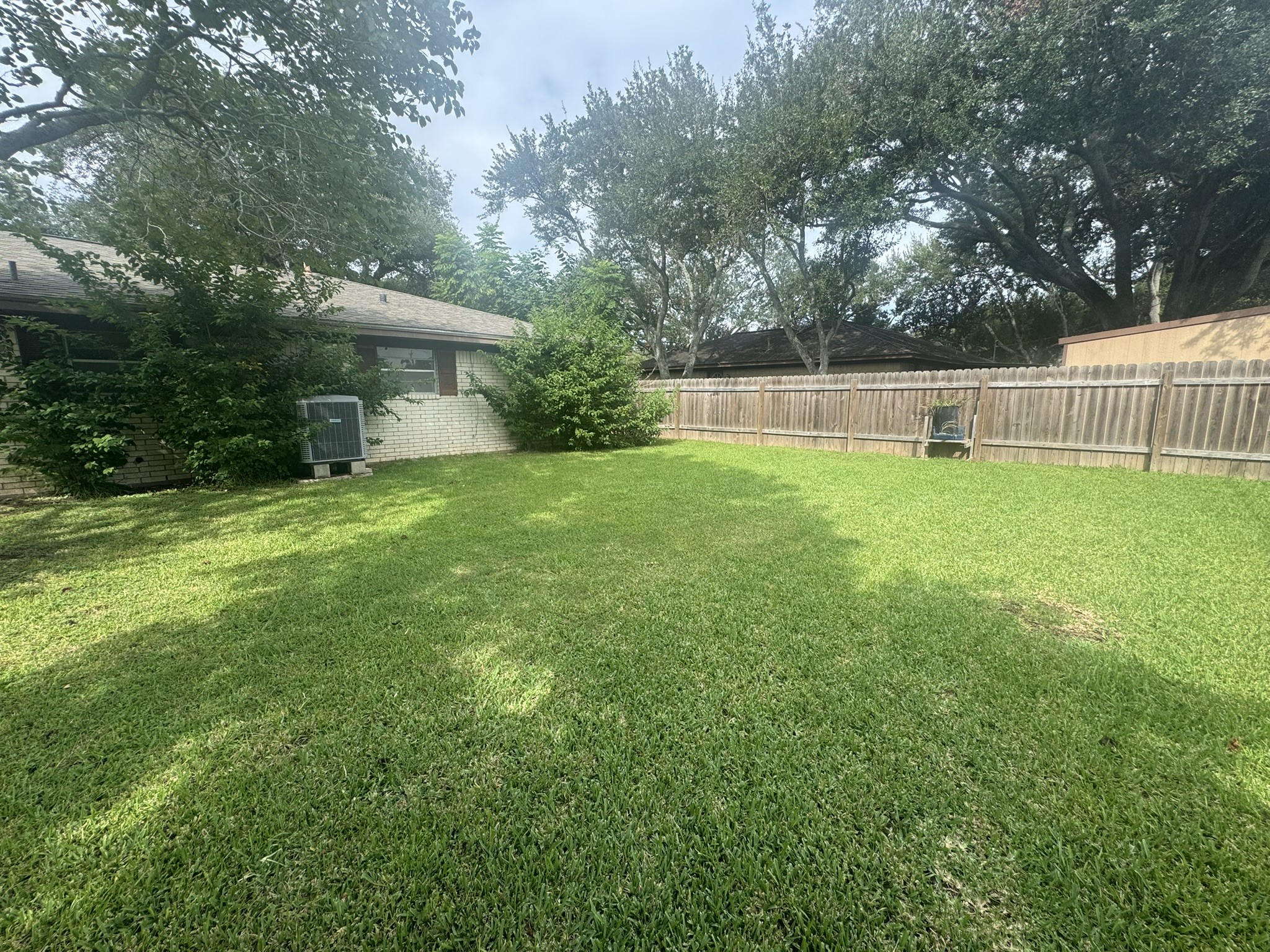 706 University Avenue Wharton, TX 77488 - Photo 26 of 29 a view of a backyard