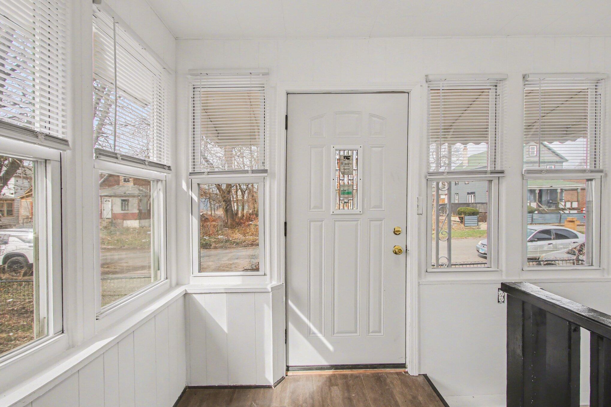 4471 Massachusetts Street Gary, IN 46409 - Photo 10 of 24 a view of an entryway with white walls
