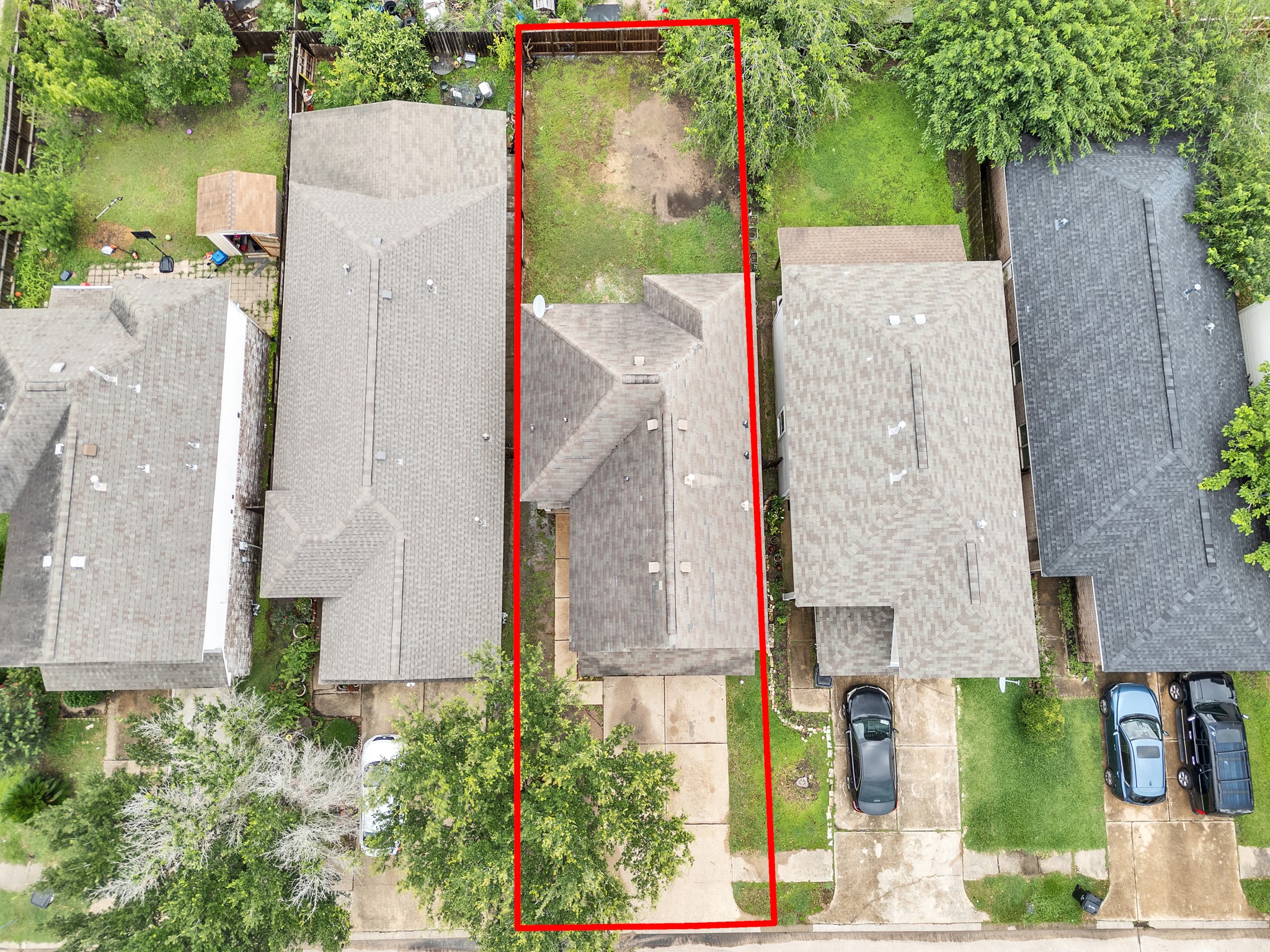 7211 Calcutta Spring Drive Houston, TX 77083 - Photo 14 of 17 Home roof drone
