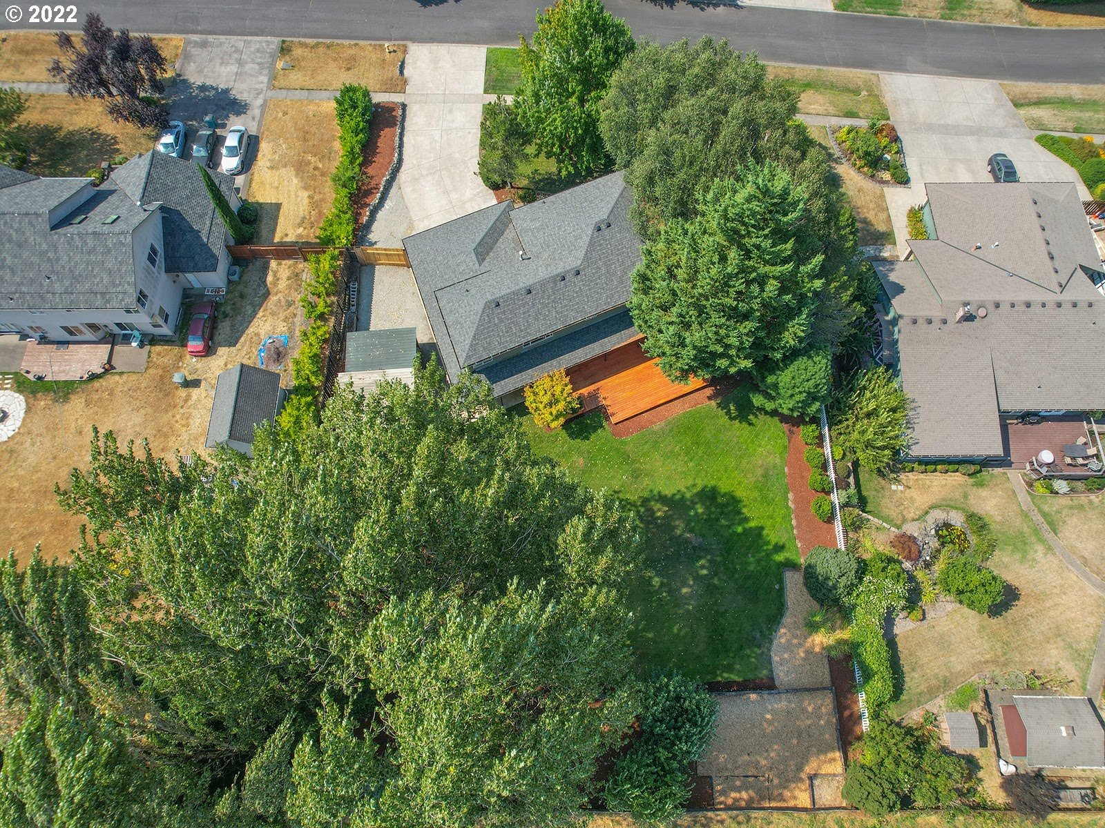 2286 South 31st Court Ridgefield, WA 98642 - Photo 29 of 31 an aerial view of residential houses with outdoor space