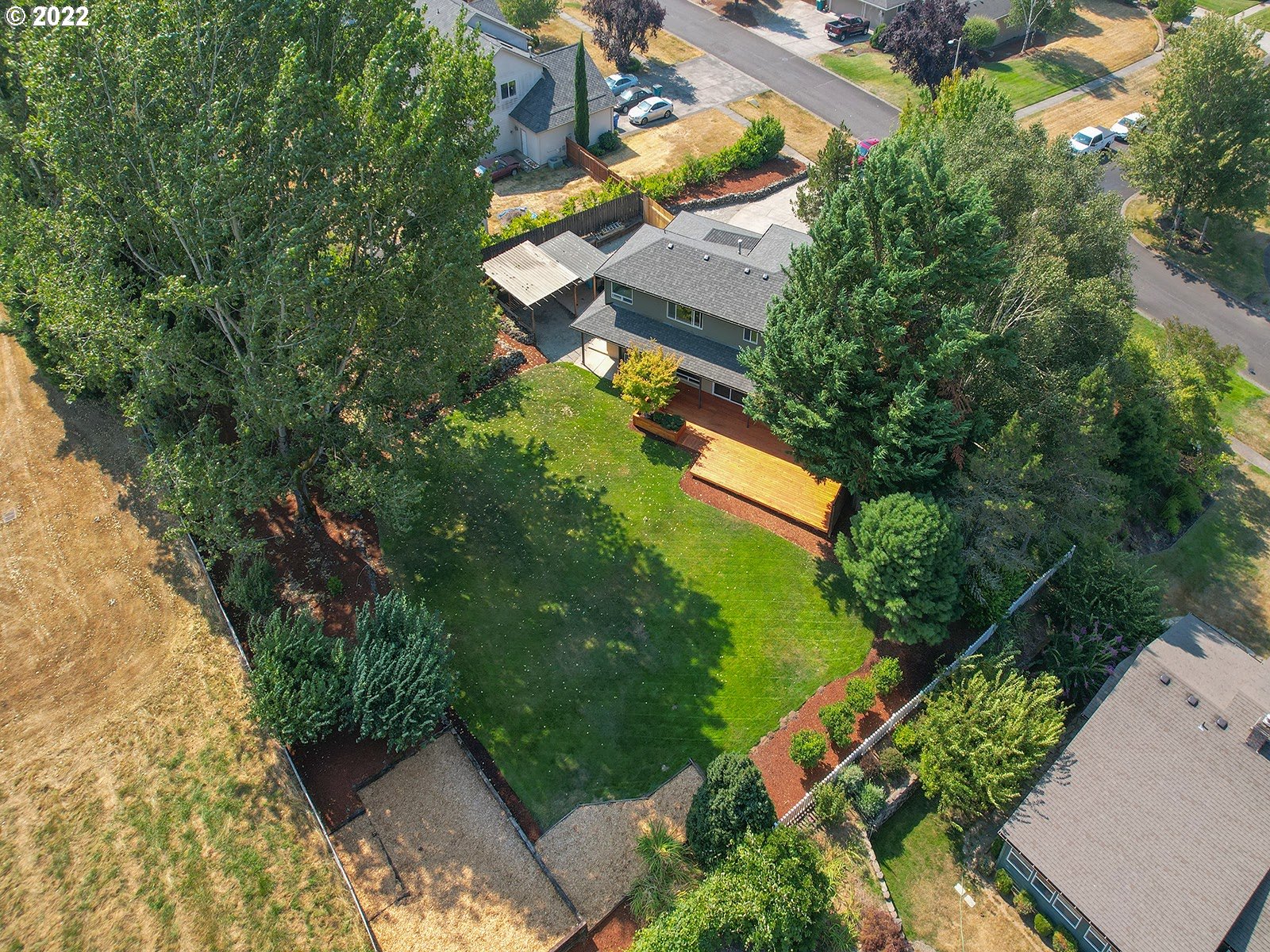 2286 South 31st Court Ridgefield, WA 98642 - Photo 30 of 31 an aerial view of a house with a yard
