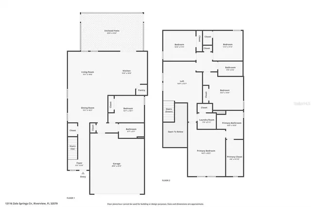 $414,999 | 13116 Zolo Springs Circle, Riverview, FL 33579