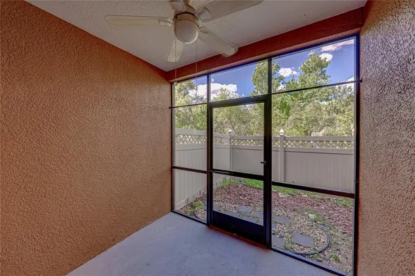 a view of a interior in a room