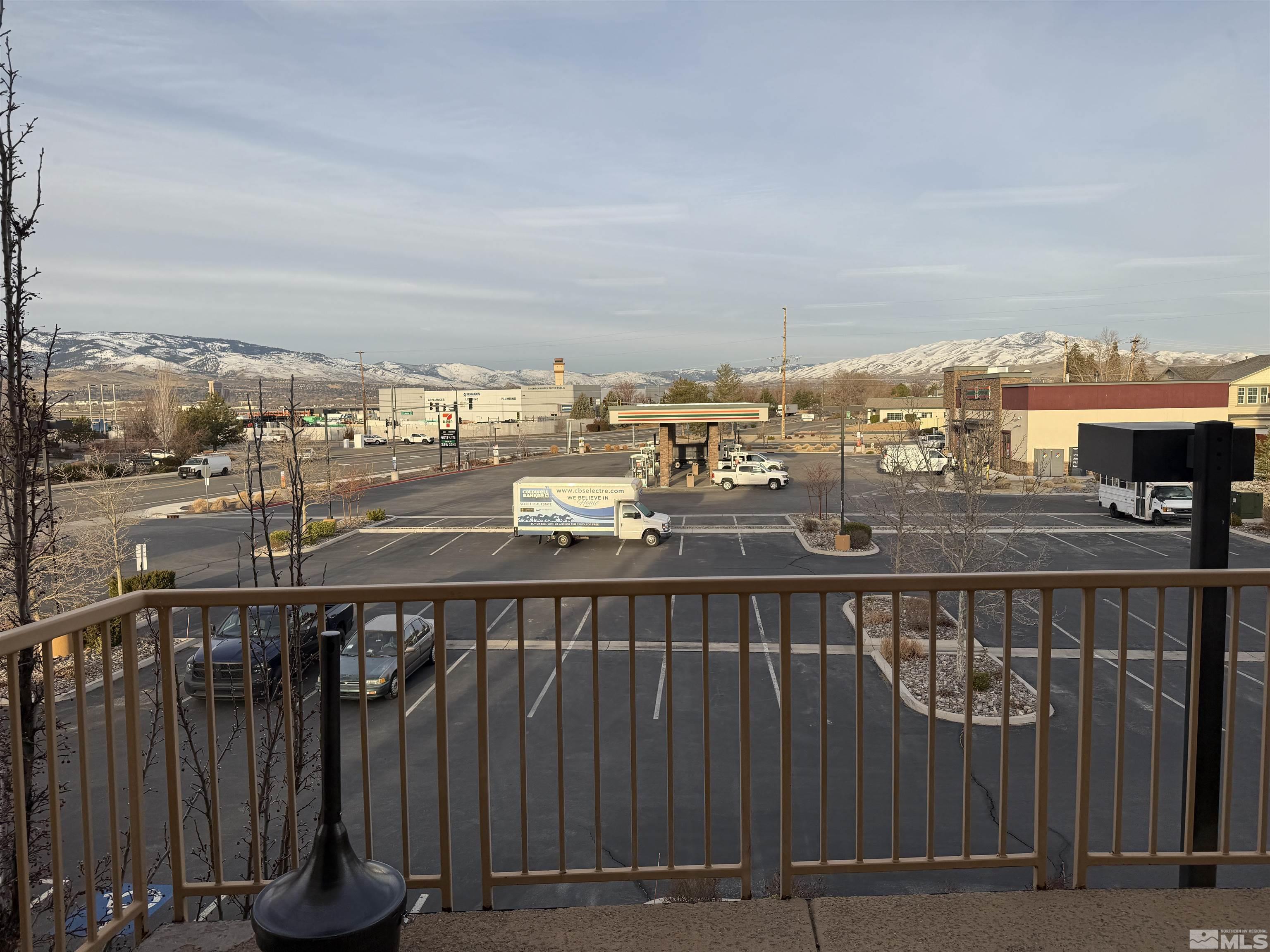 1170 South Rock Boulevard, Unit C Reno, NV 89502 - Photo 2 of 7 a view of a balcony with an ocean view